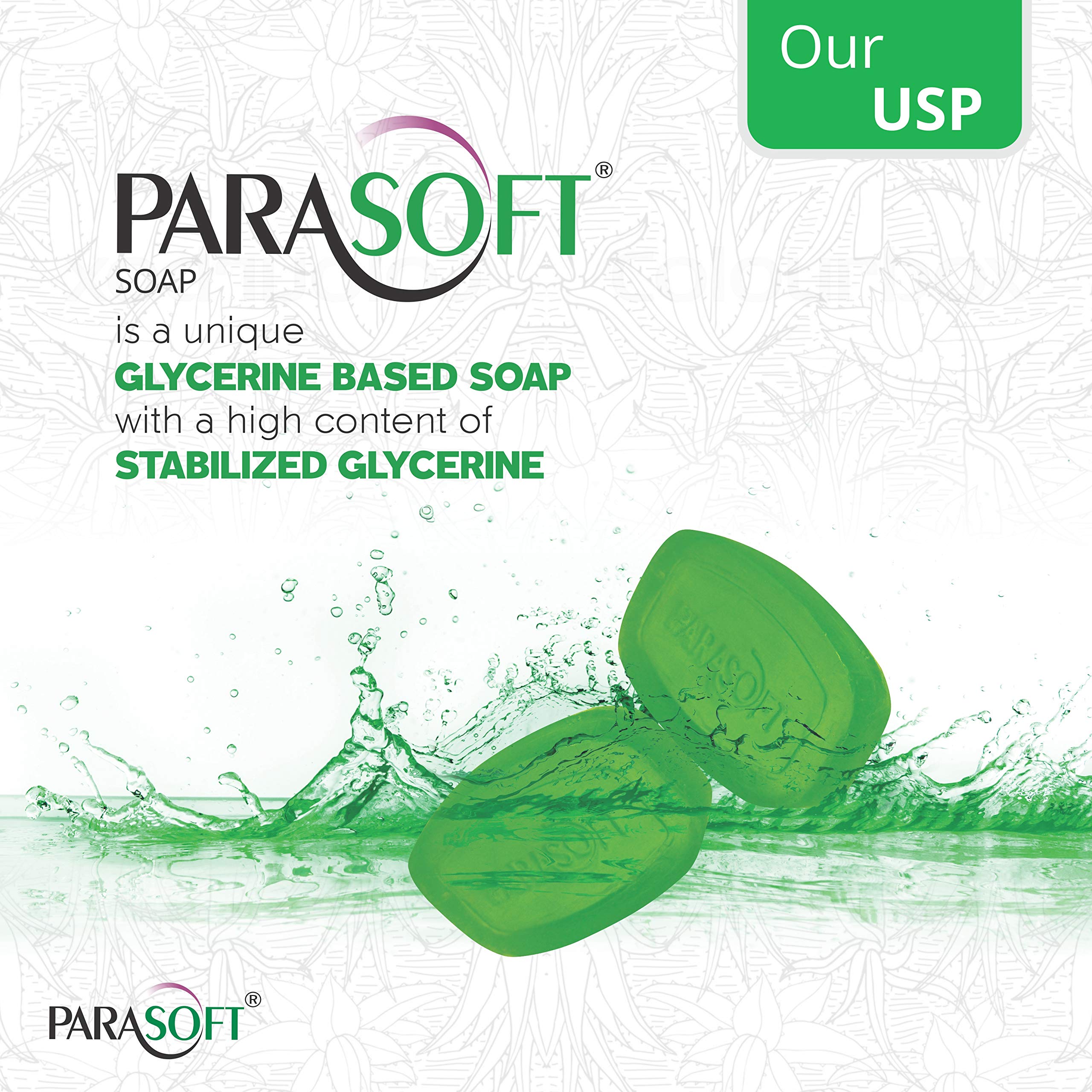Parasoft Moisturising, Cleansing Body Soap With The Goodness Of Aloe Vera, Glycerine & Vitamin E For Dry Skin, Nourishing Daily