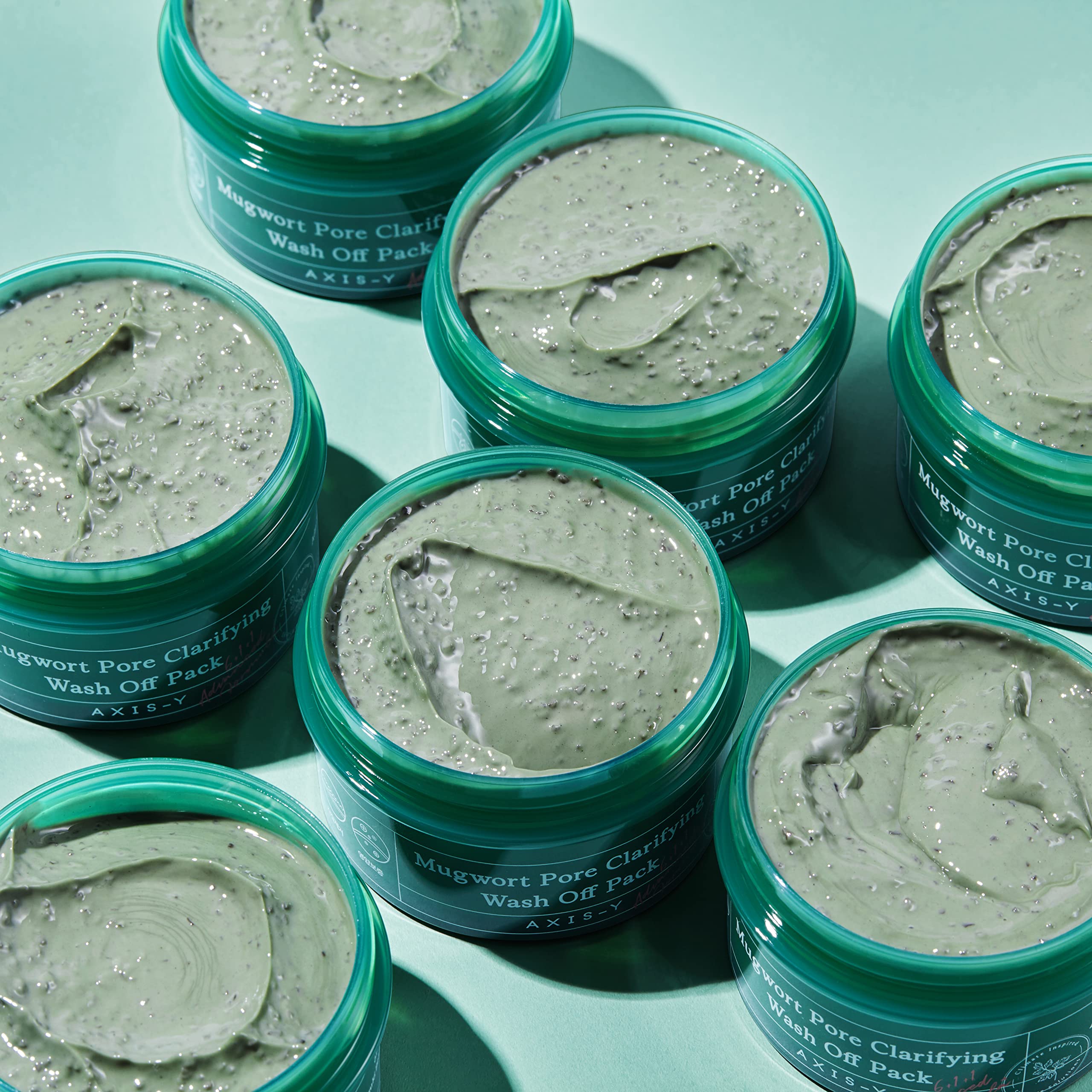 Axis-Y Mugwort Pore Clarifying Wash Off Pack | Exfoliating | Pore Reduction | Acne, Blackhead, Oily Skin Care | Clay/Mud Mask |