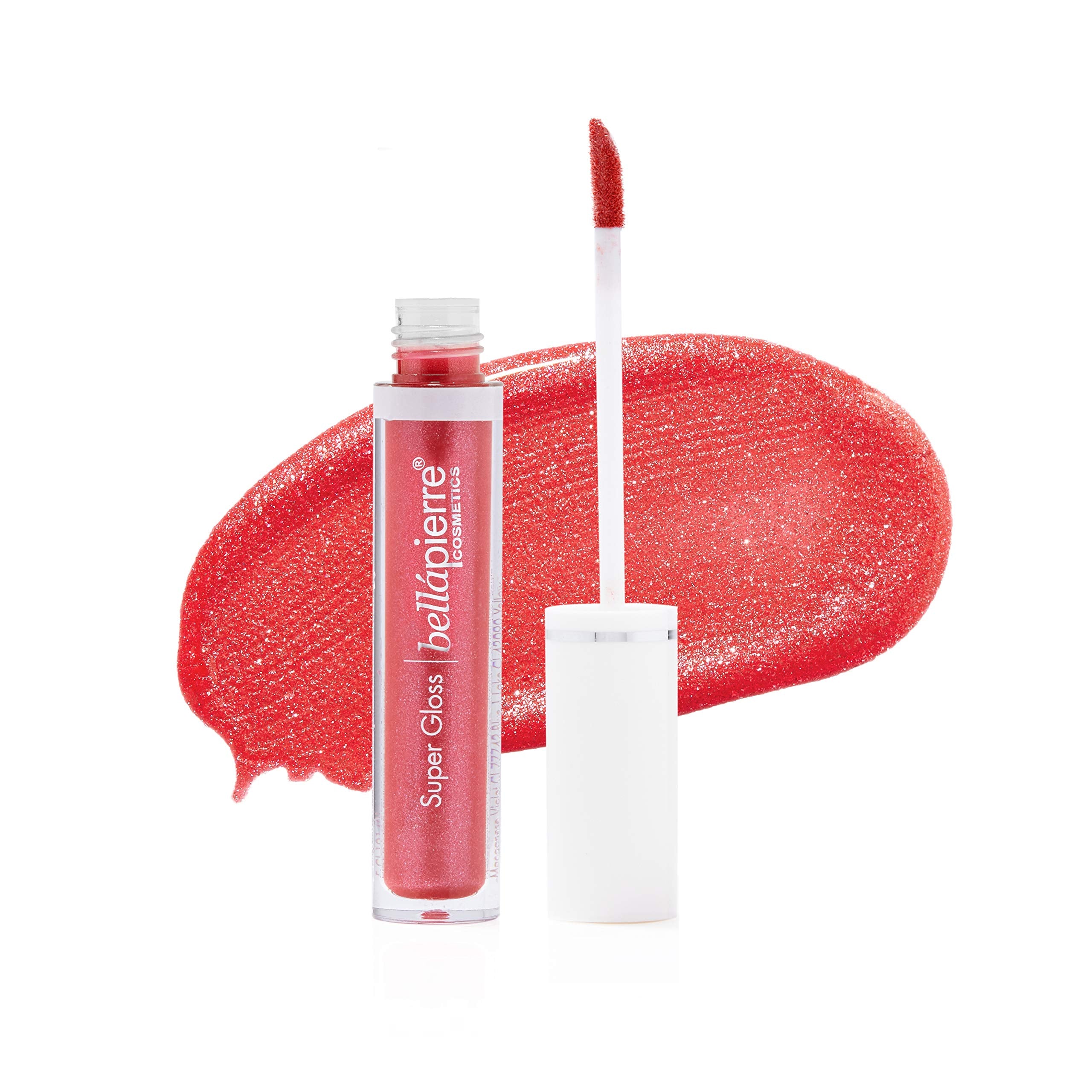 bellapierre New Super Gloss | Richly Pigmented Mineral Lip Gloss | 100% Natural Formulation | Non-Toxic and Paraben Free | Long 