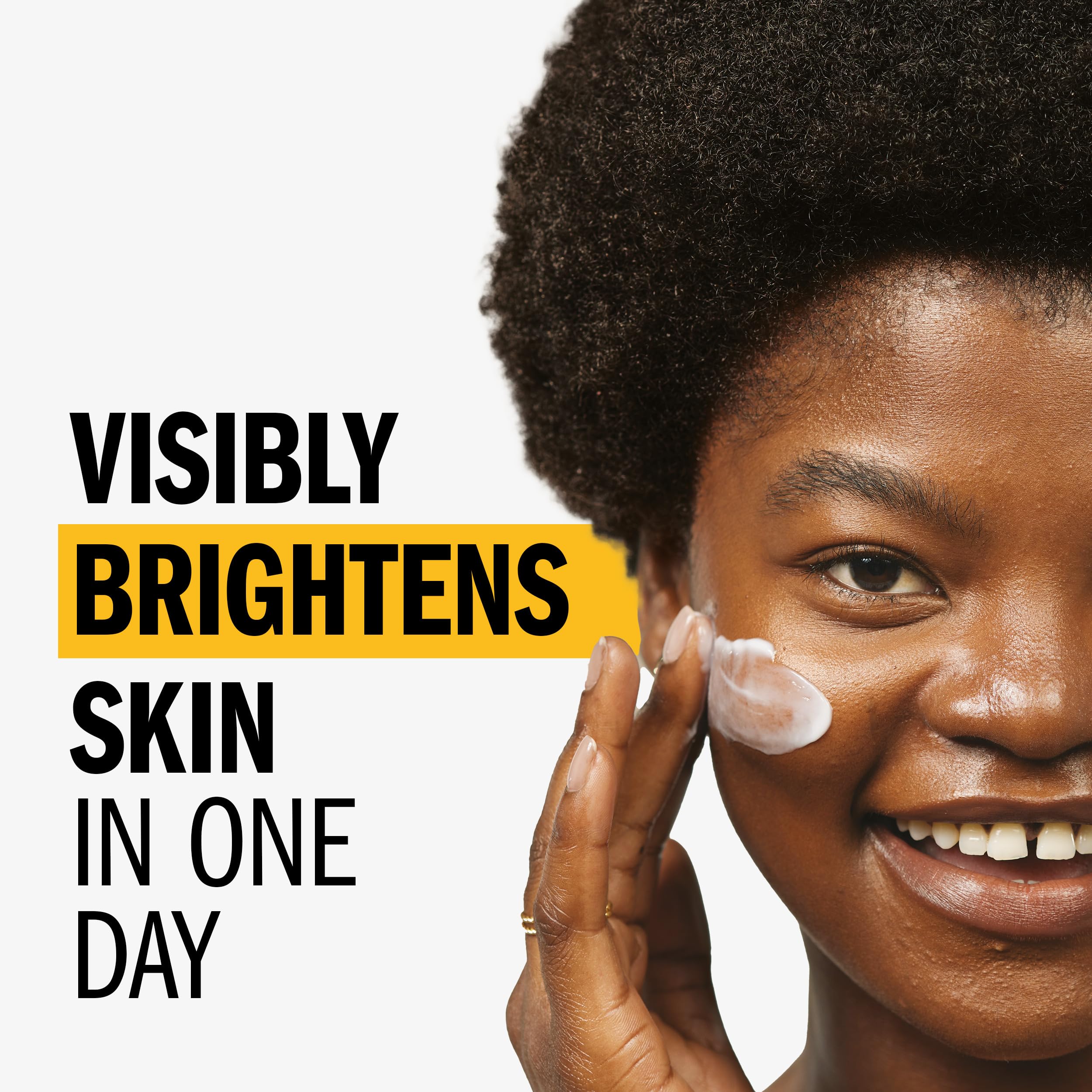Olay Bright & Even Vitamin C With Lactic Acid Face Moisturizer, 2 Oz Lightweight Brightening Face Cream For Uneven Skin Tone, Re