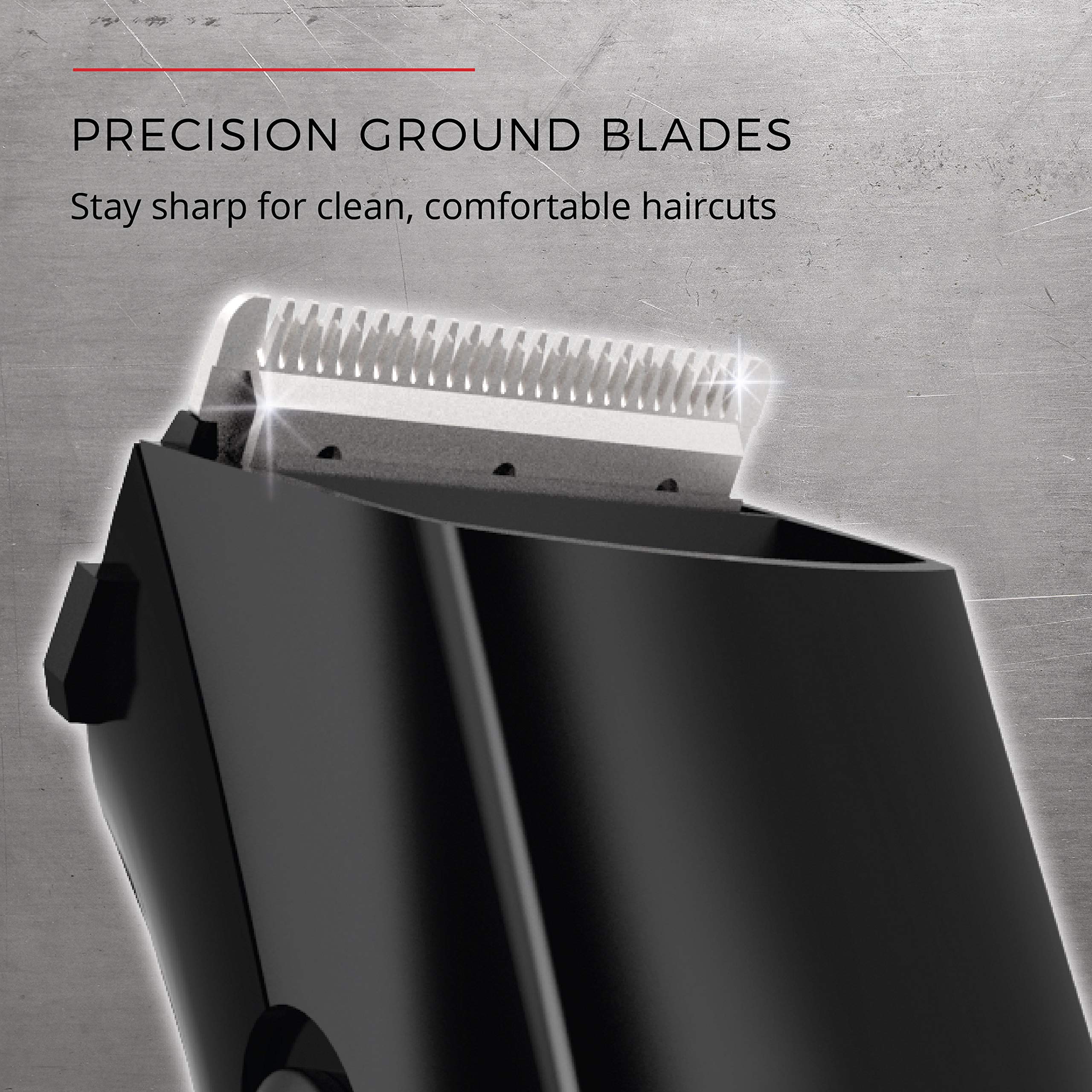 Remington Vacuum Haircut Kit, Vacuum Beard Trimmer, Hair Clippers for Men with Removable Hair Chamber and Dual Motor Power (18 p