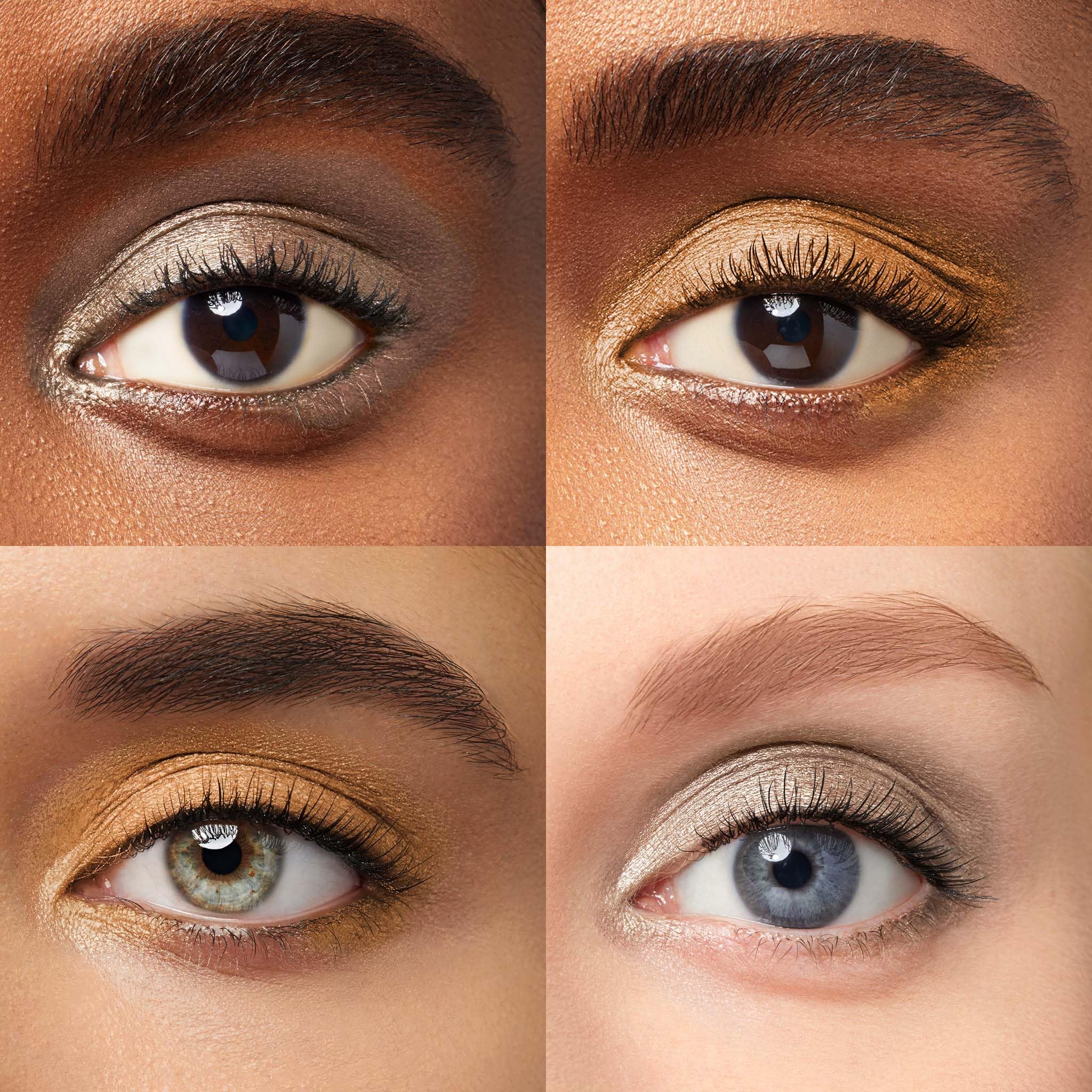 Julep Eyeshadow 101 Crme To Powder Waterproof Eyeshadow Stick Duo, Silver Moonlight Shimmer & Honey Gold Shimmer