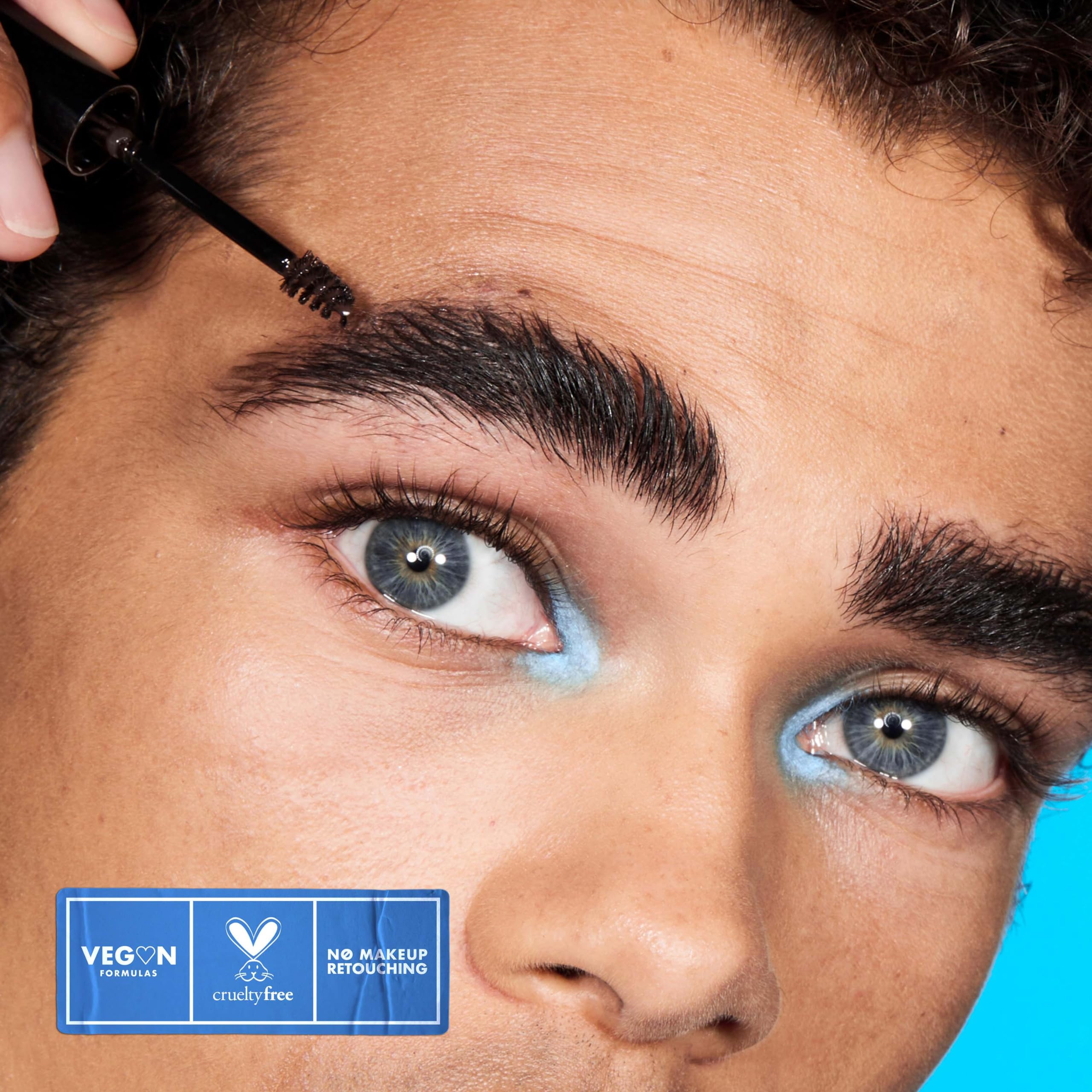NYX PROFESSIONAL MAKEUP The Brow glue, Extreme Hold Tinted Eyebrow gel - Dark Brown