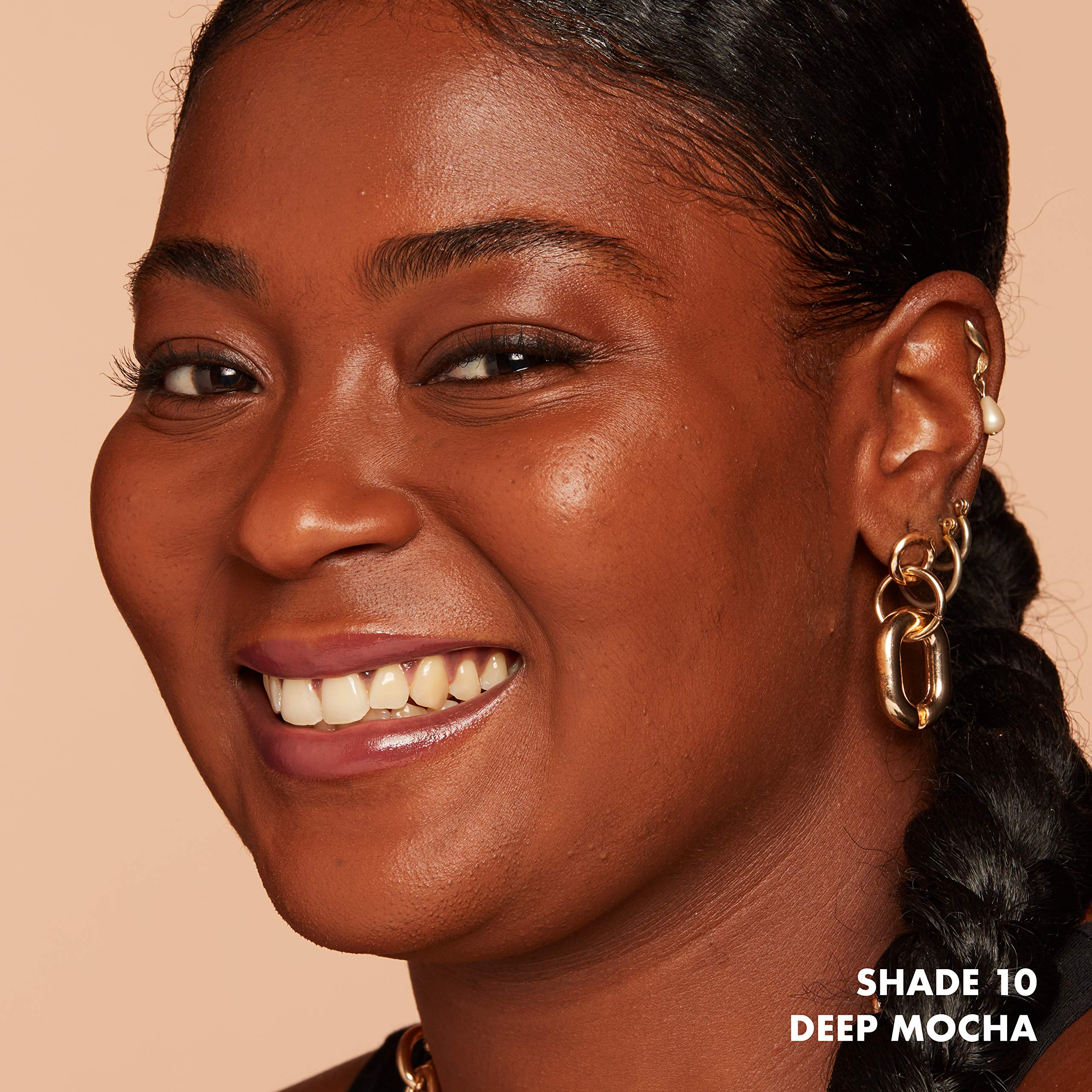 Nyx Professional Makeup Bare With Me Tinted Skin Veil, Lightweight Bb Cream - Deep Mocha