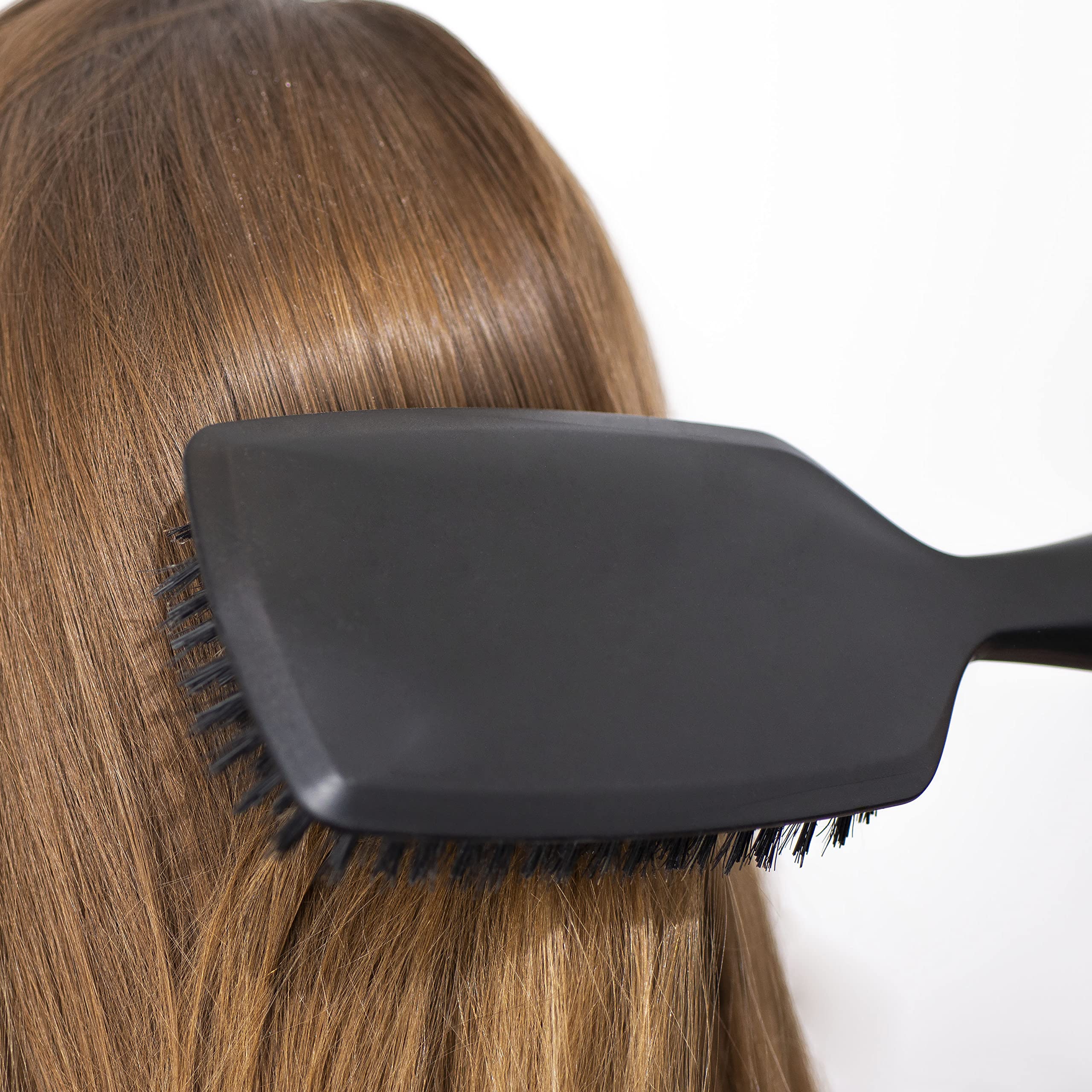 Cricket Carbon Boar Paddle Hair Brush For Blow Drying And Styling, Large Wide Anti-Static Hairbrush For Long Short Thick Thin Cu