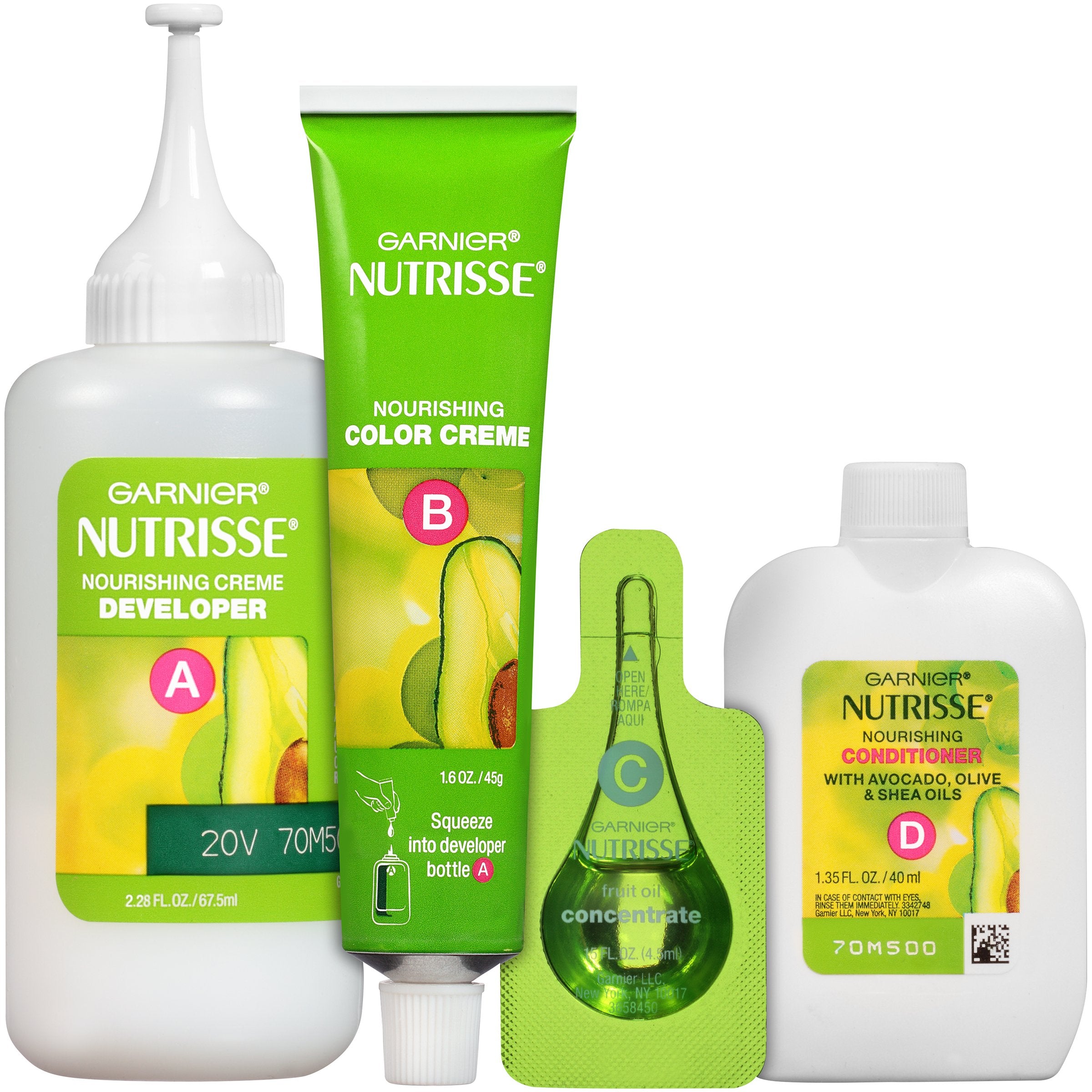 Garnier Nutrisse Nourishing Color Creme, 56 Medium Reddish Brown 1 Ea (Pack Of 3)