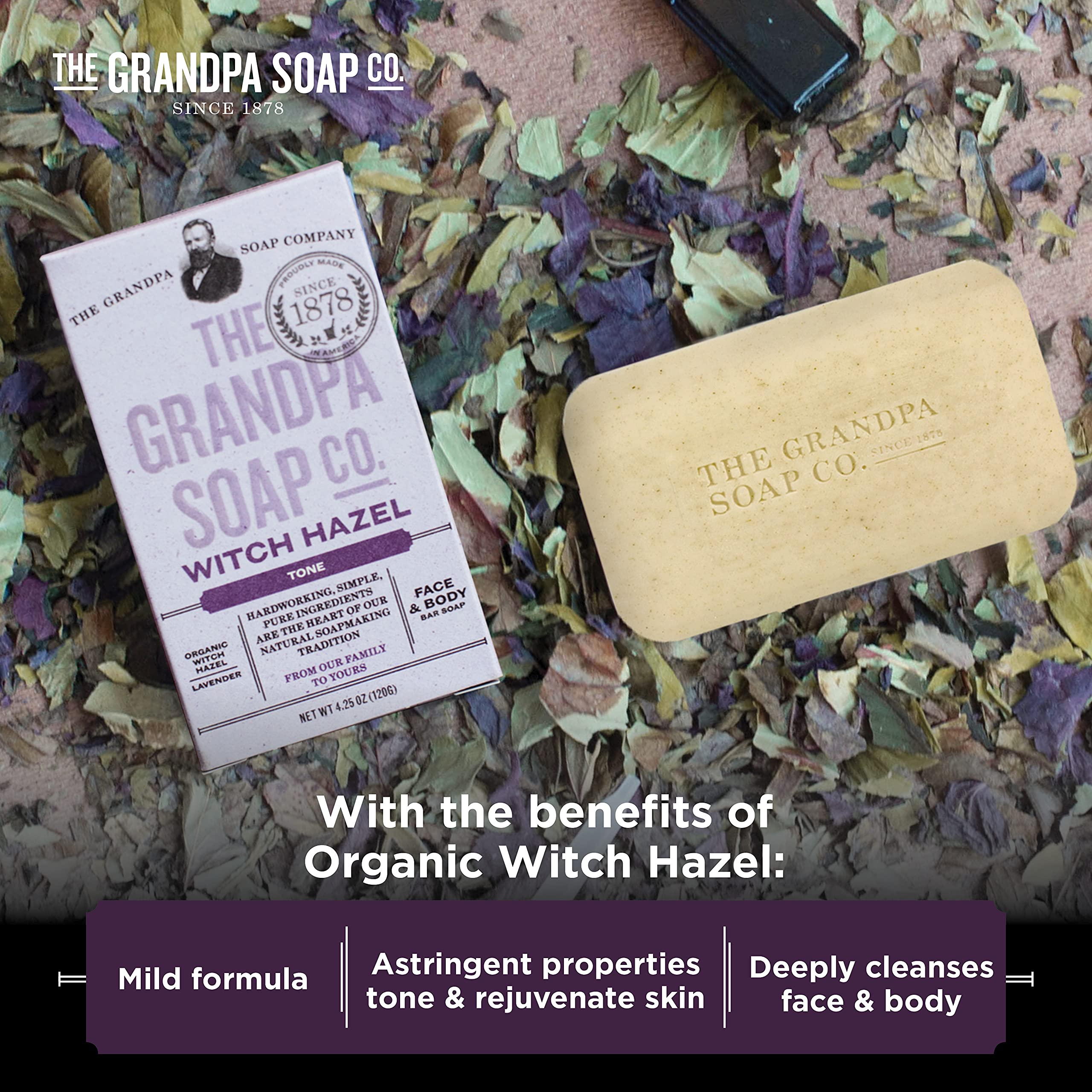 Soap Bar Witch Hazel