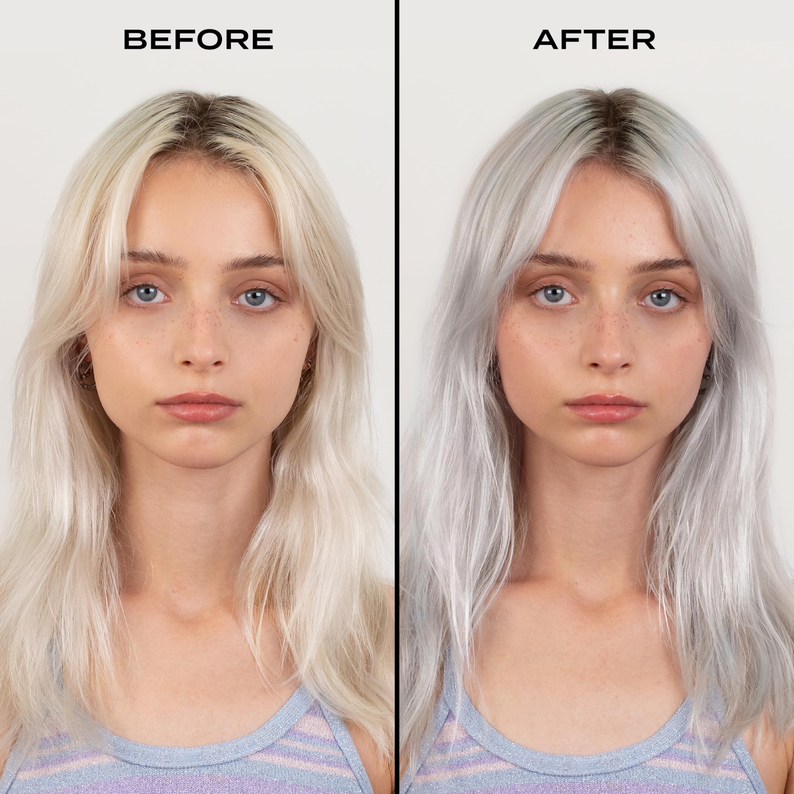 BLEACH LONDON Silver Conditioner - Ashy Blonde Rinse, Color Toning and Preserving, Vegan, Cruelty Free, Daily Hair Nourishment,