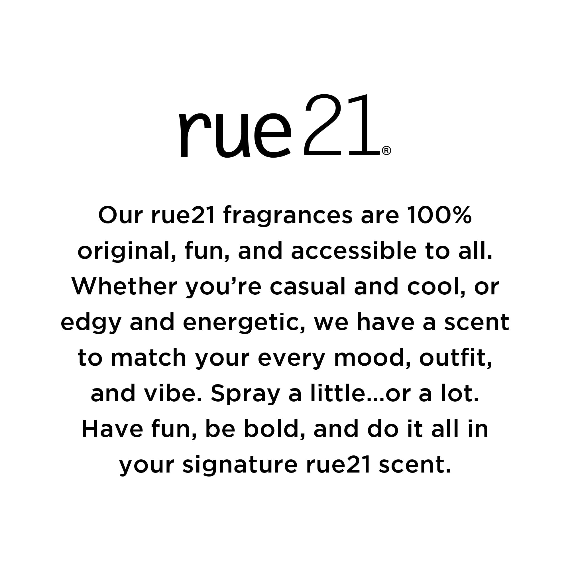 Rue 21 Men's Cologne Spray - CJ White, 1.7 fl oz (50 ml), Refreshing Scent
