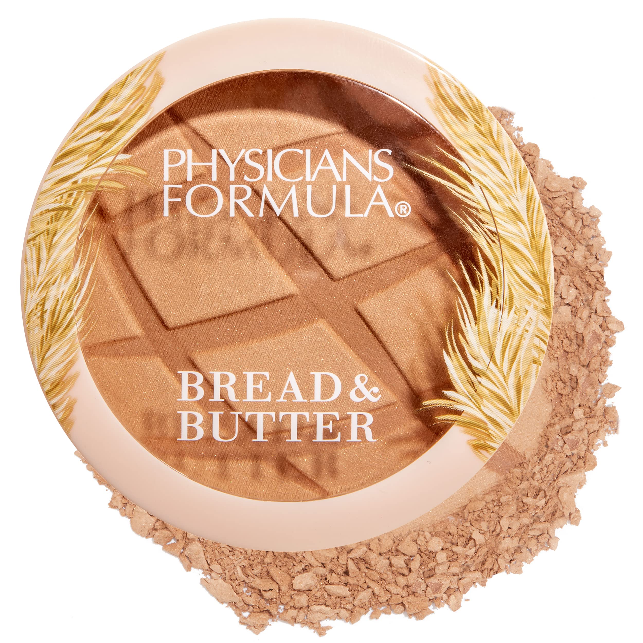 Physicians Formula Murumuru Bread & Butter Bronzer Toasty, Nourishing Blend for Luminous Finish, Dermatologist Tested, Hypoaller
