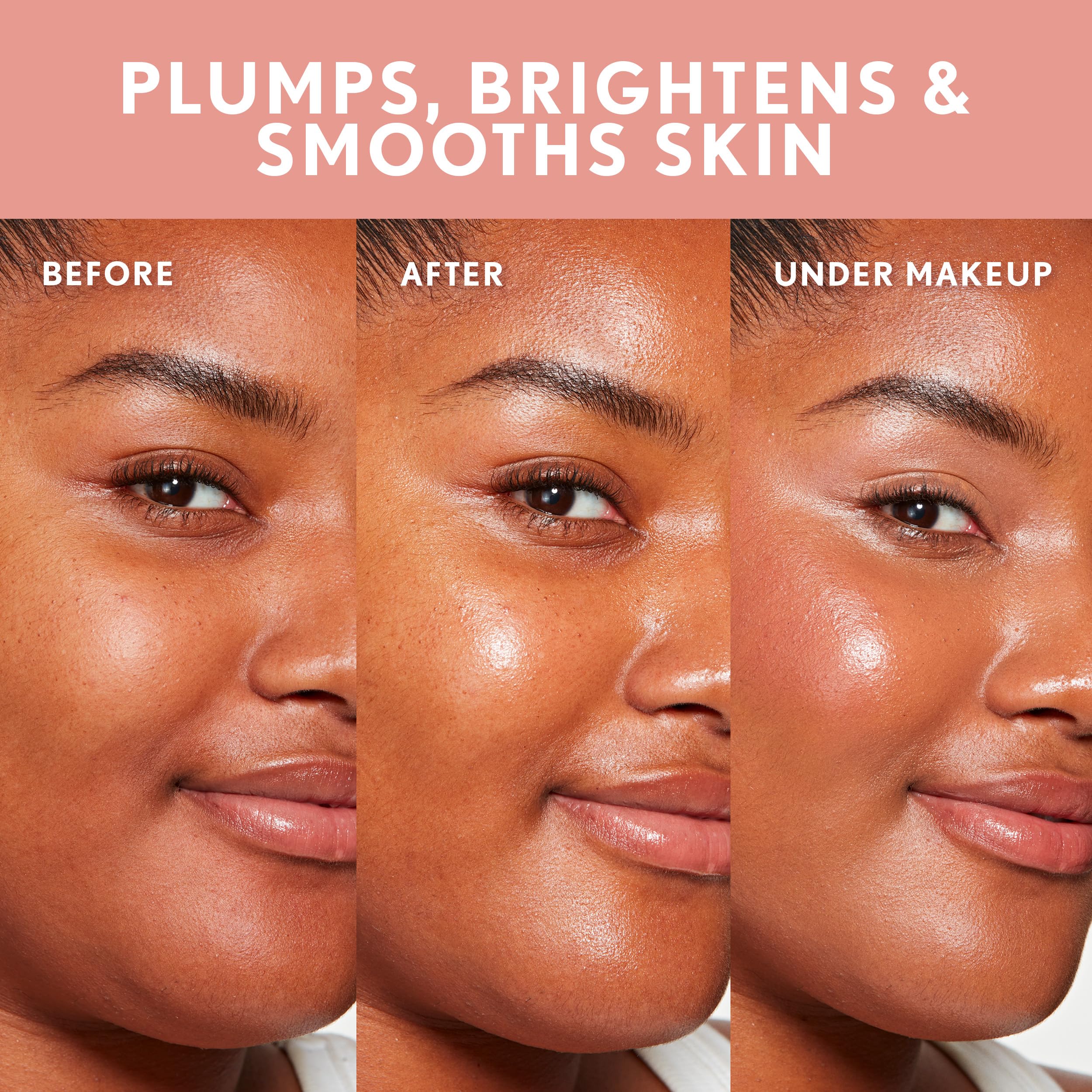 CoverGirl TruBlend Skin Enhancer, Plush Plump, Primer, Plumps Dry Skin, Blurs Pores, Hydrating, Brightening, Lasts All Day, 0.81