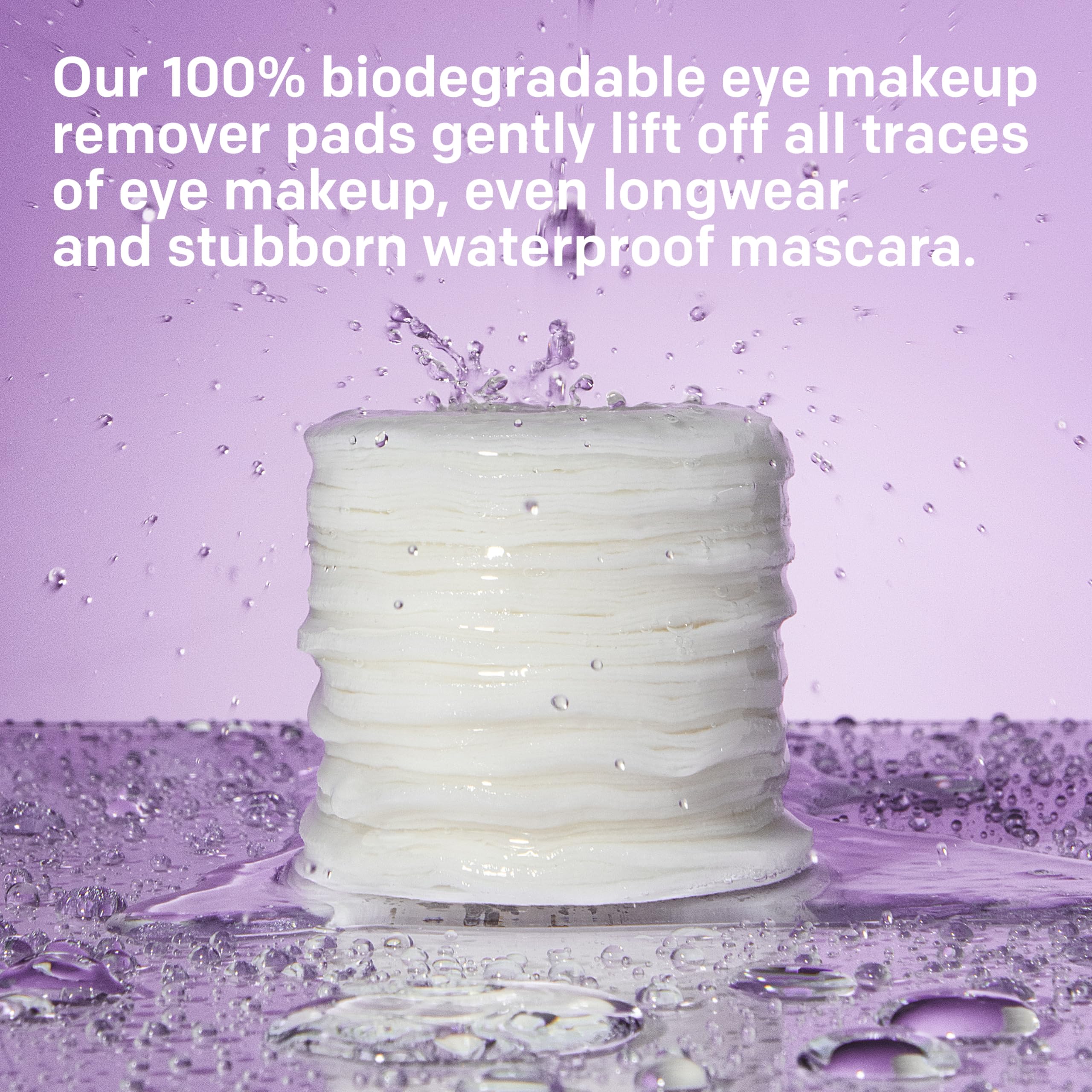 Almay Biodegradable Makeup Remover Pads, Longwear & Waterproof, Hypoallergenic, Fragrance-Free, Dermatologist & Ophthalmologist