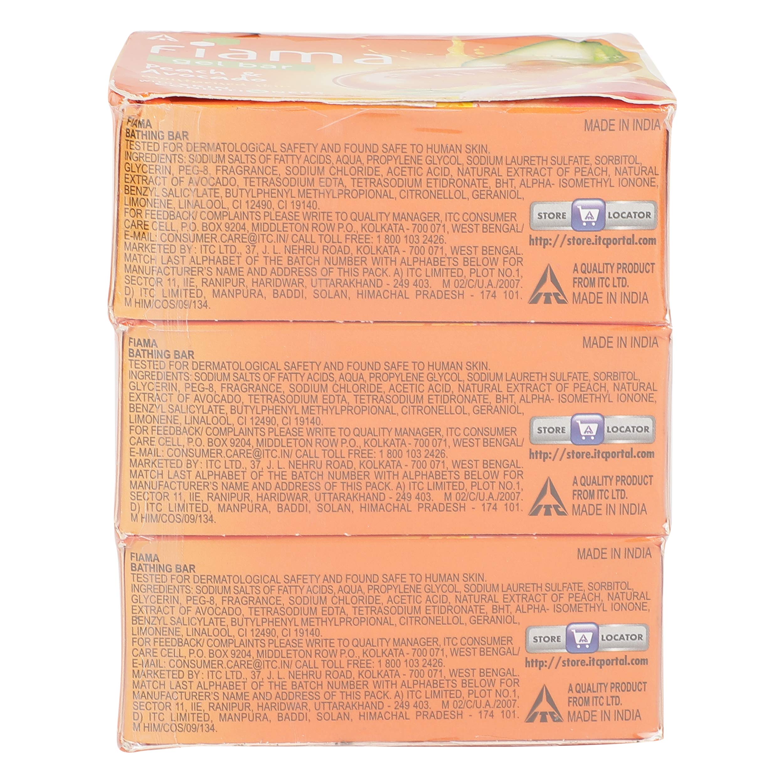 Fiama Di Wills Mild Dew Bathing Bar, 125g (Pack of 3)