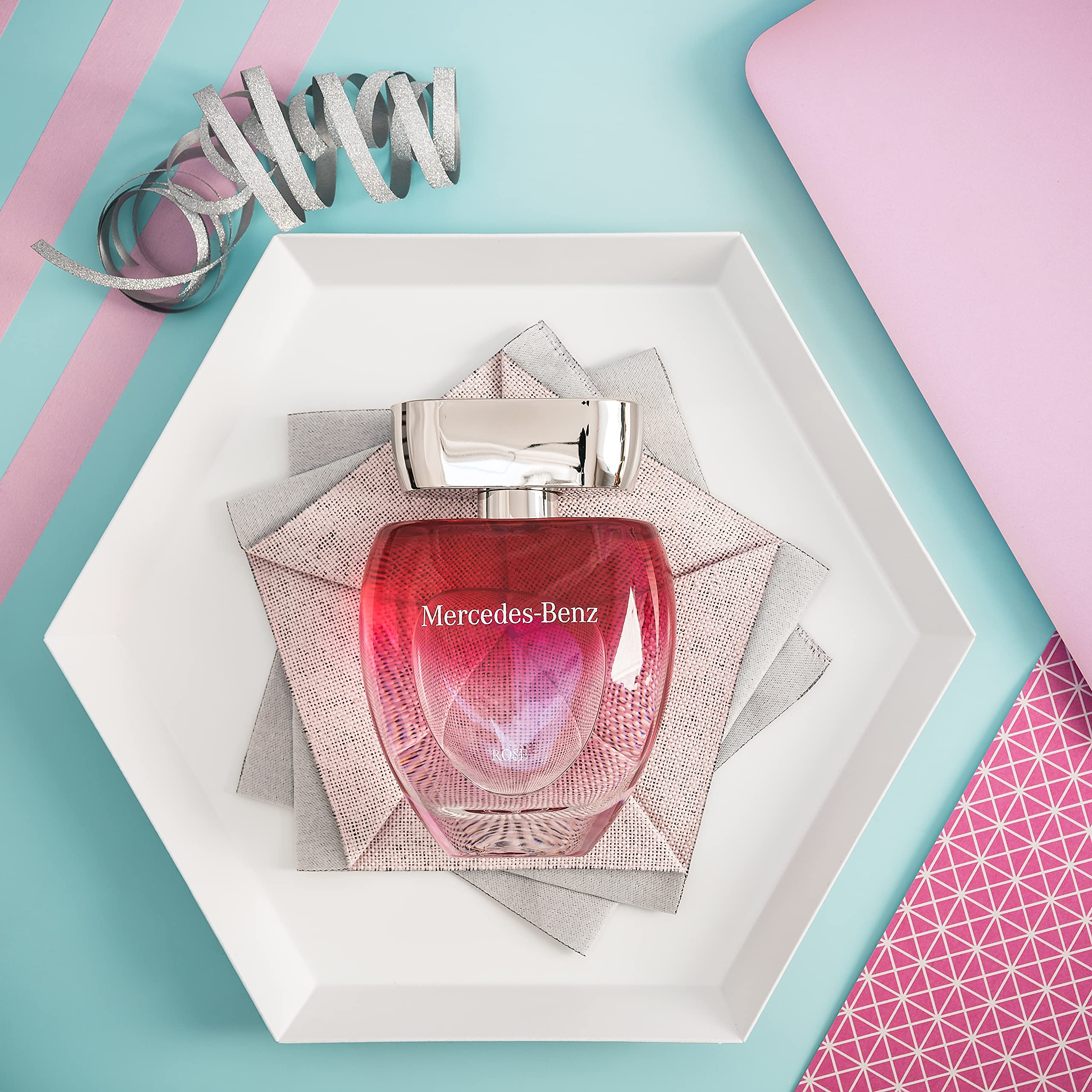 Mercedes-Benz - Rose - Professional Fragrance For Women - Elegant And Irresistible - Romantic And Stylish - Naturally Infused An