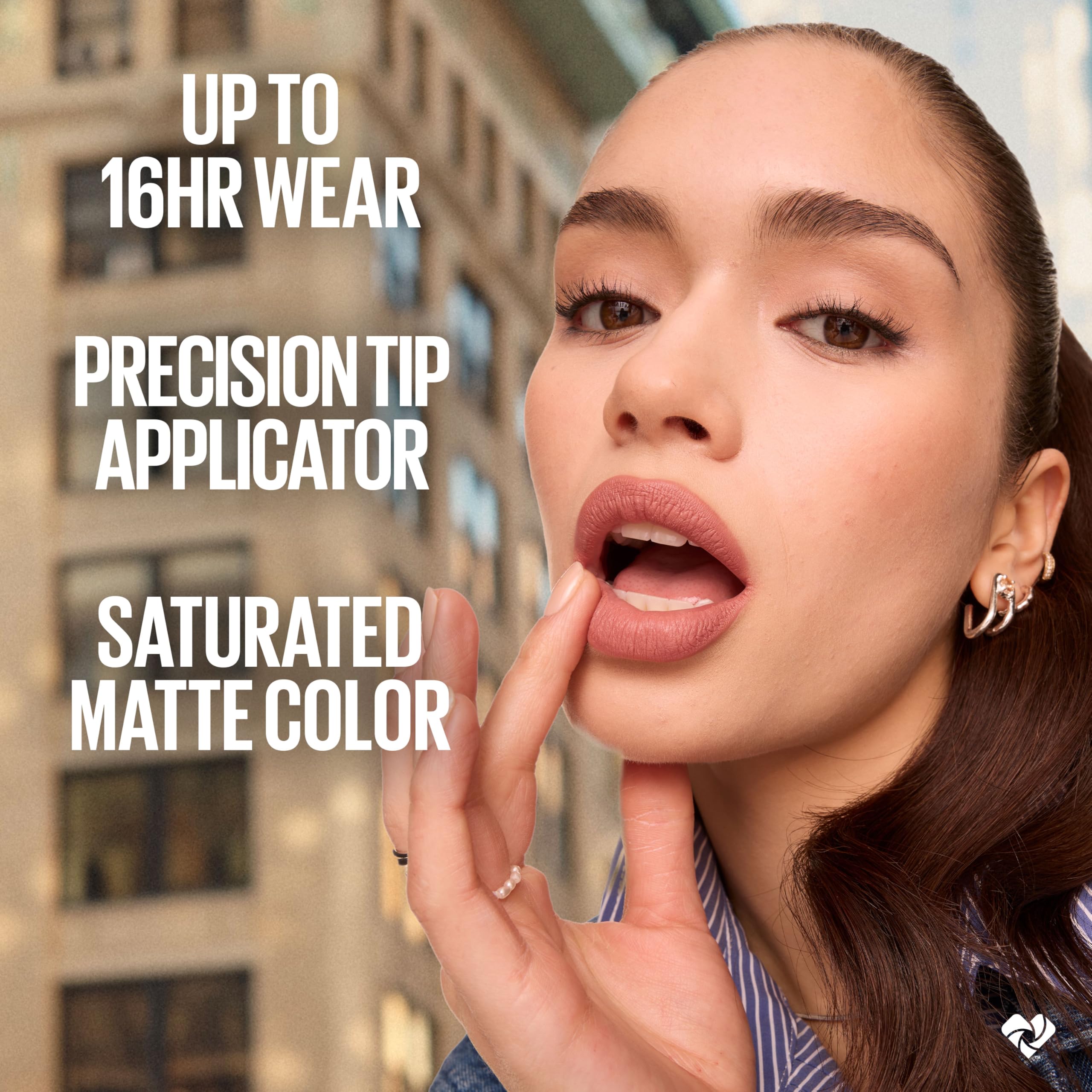 Maybelline Super Stay Matte Ink Liquid Lipstick Makeup, Long Lasting High Impact Color, Up to 16H Wear, Champion (Intense Cool B