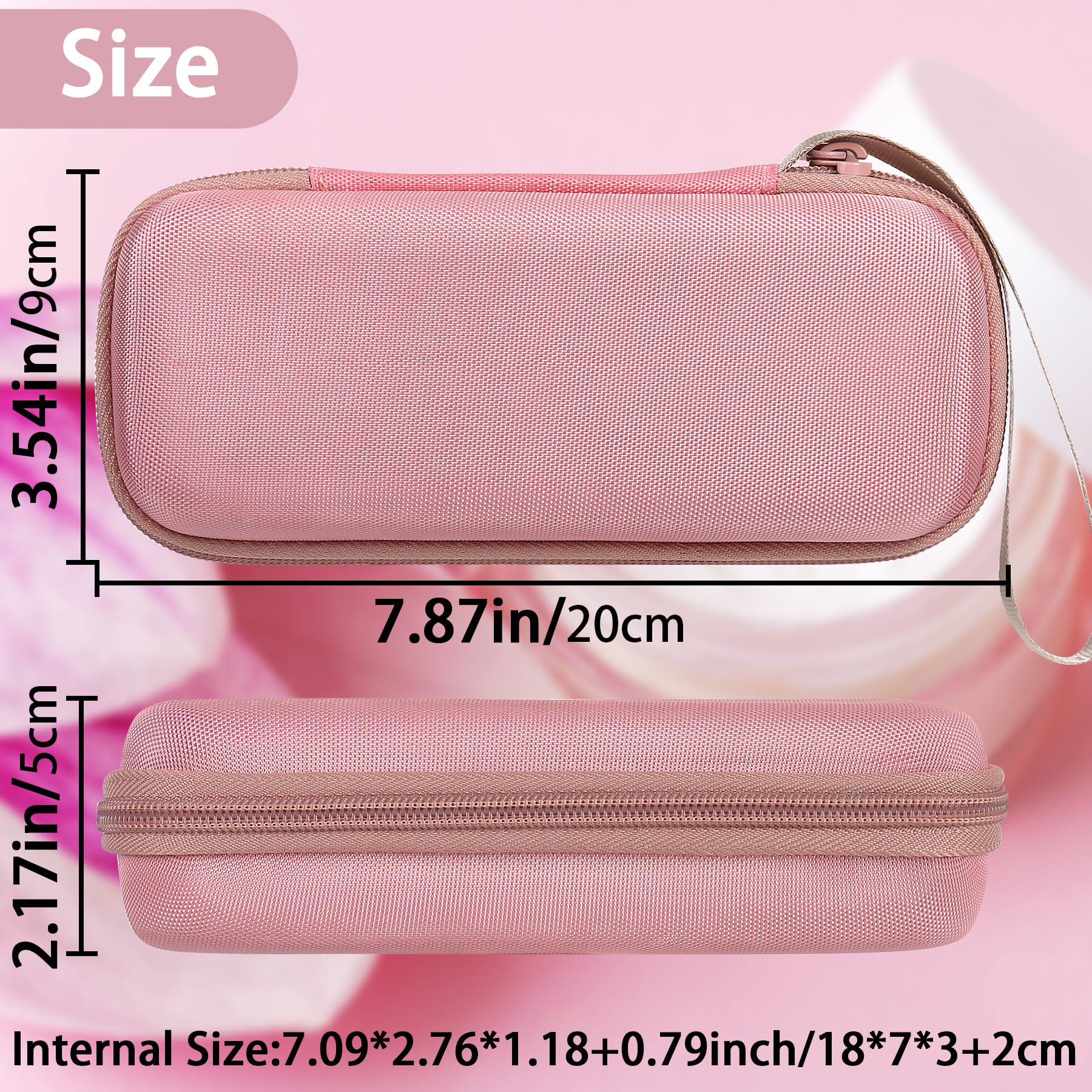 Aenllosi Hard Case Compatible with Professional Microneedling Pen and Replaceable Cartridges,Holder for Electric Wireless Derma