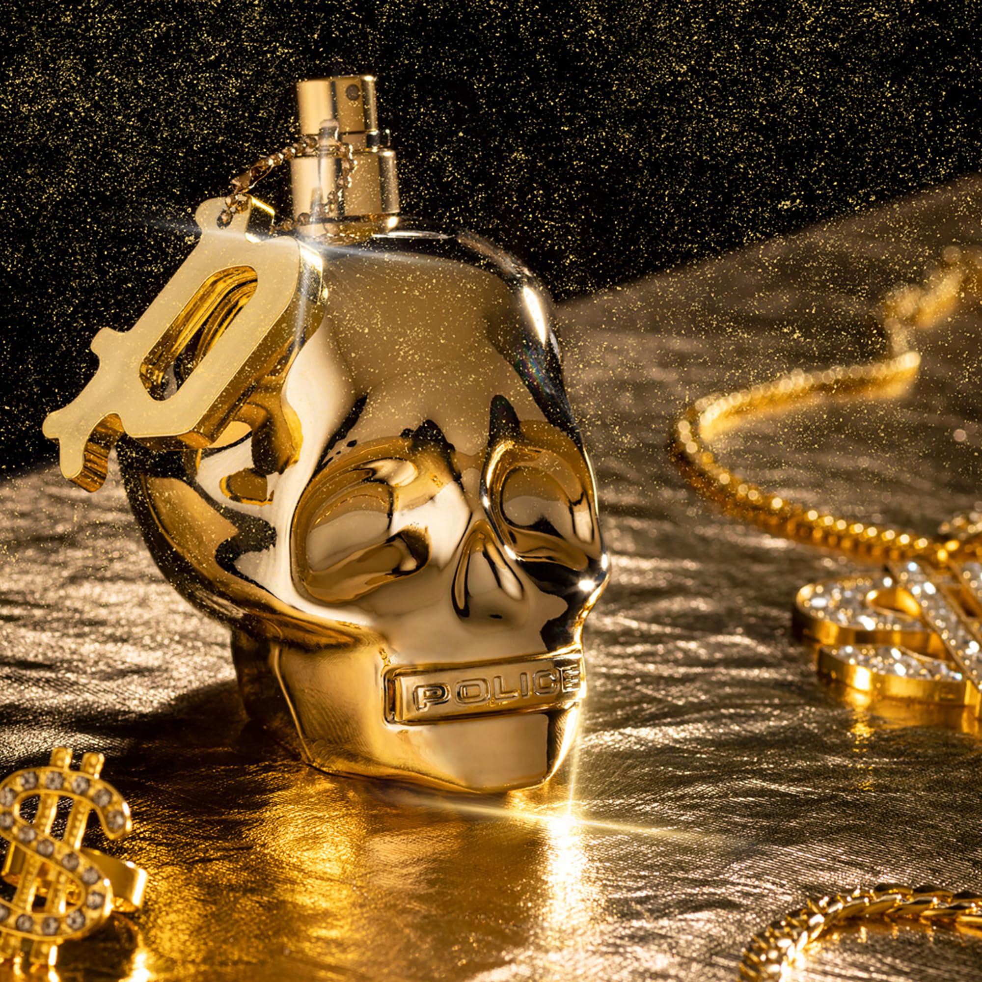 Police To Be Born To Shine - 4.2 oz EDT Spray - Long Lasting Amber Fougere Cologne for Men - Exuberant and Seductive Fragrance w
