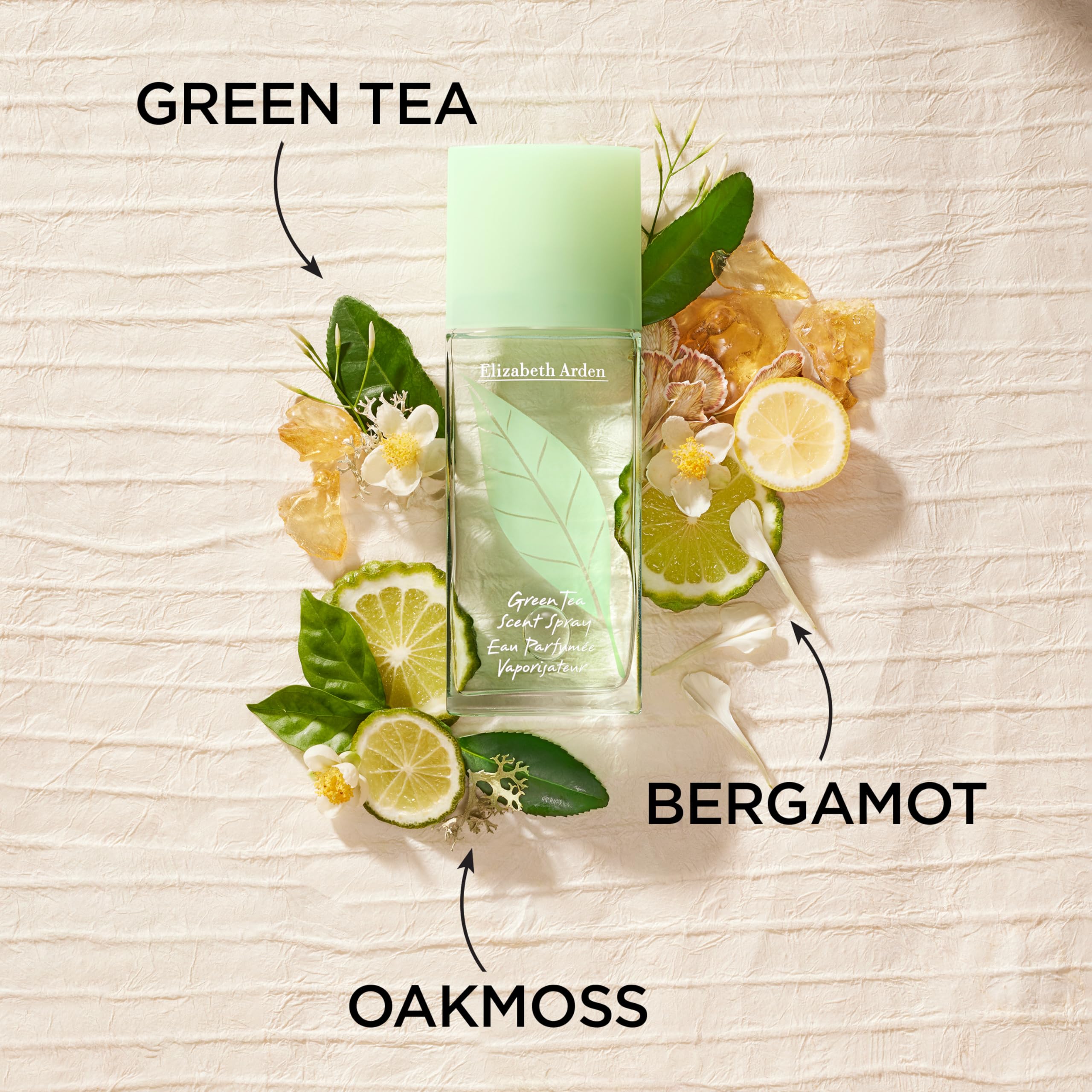 Elizabeth Arden Green Tea Scent Spray Eau De Toilette, Women'S Perfume With Notes Of Bergamot, Green Tea And Oakmoss, Fresh & Fl