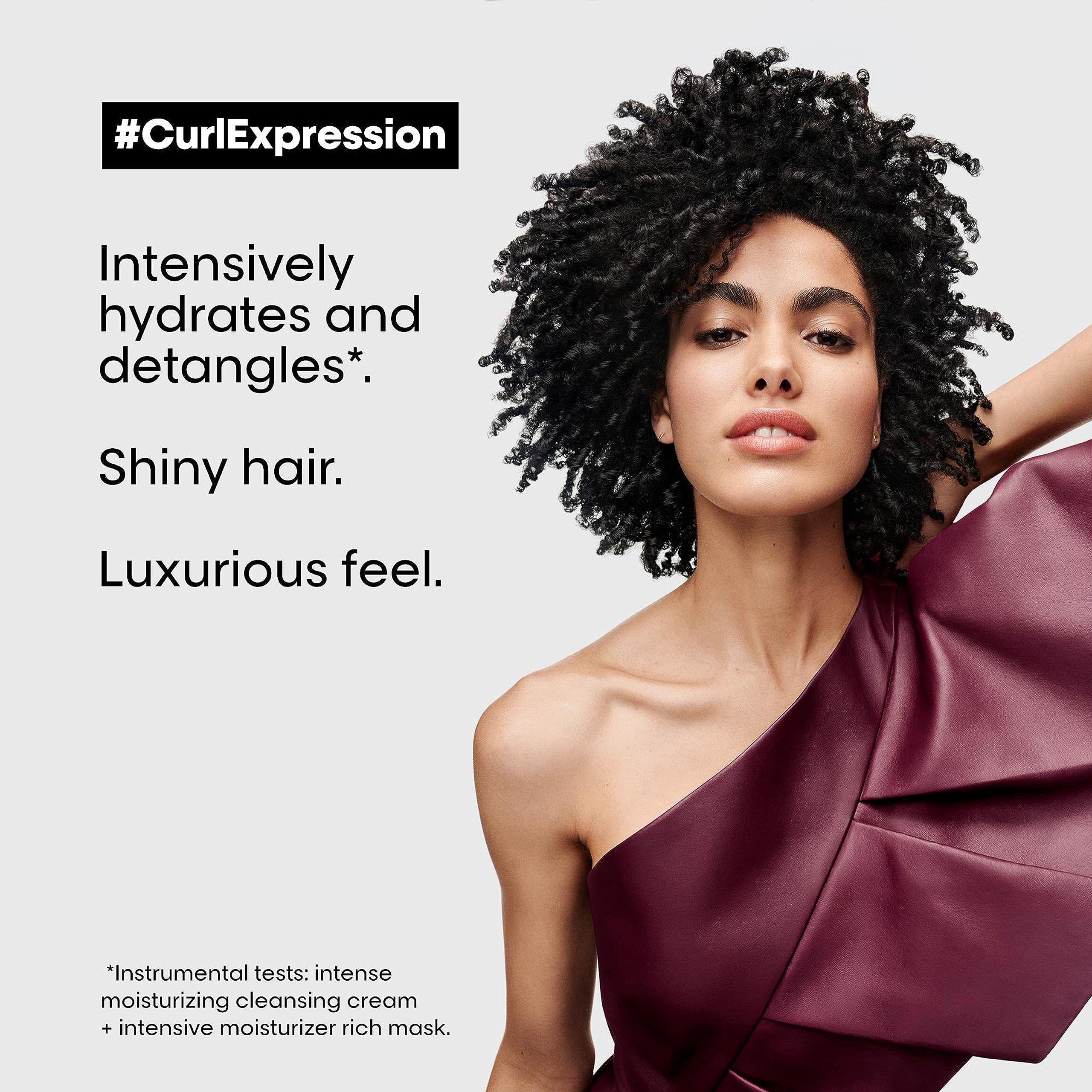 L'Oreal Professionnel Curl Expression Rich Mask | For Curly And Coily Hair | Provides Intense Hydration& Curl Definition | With