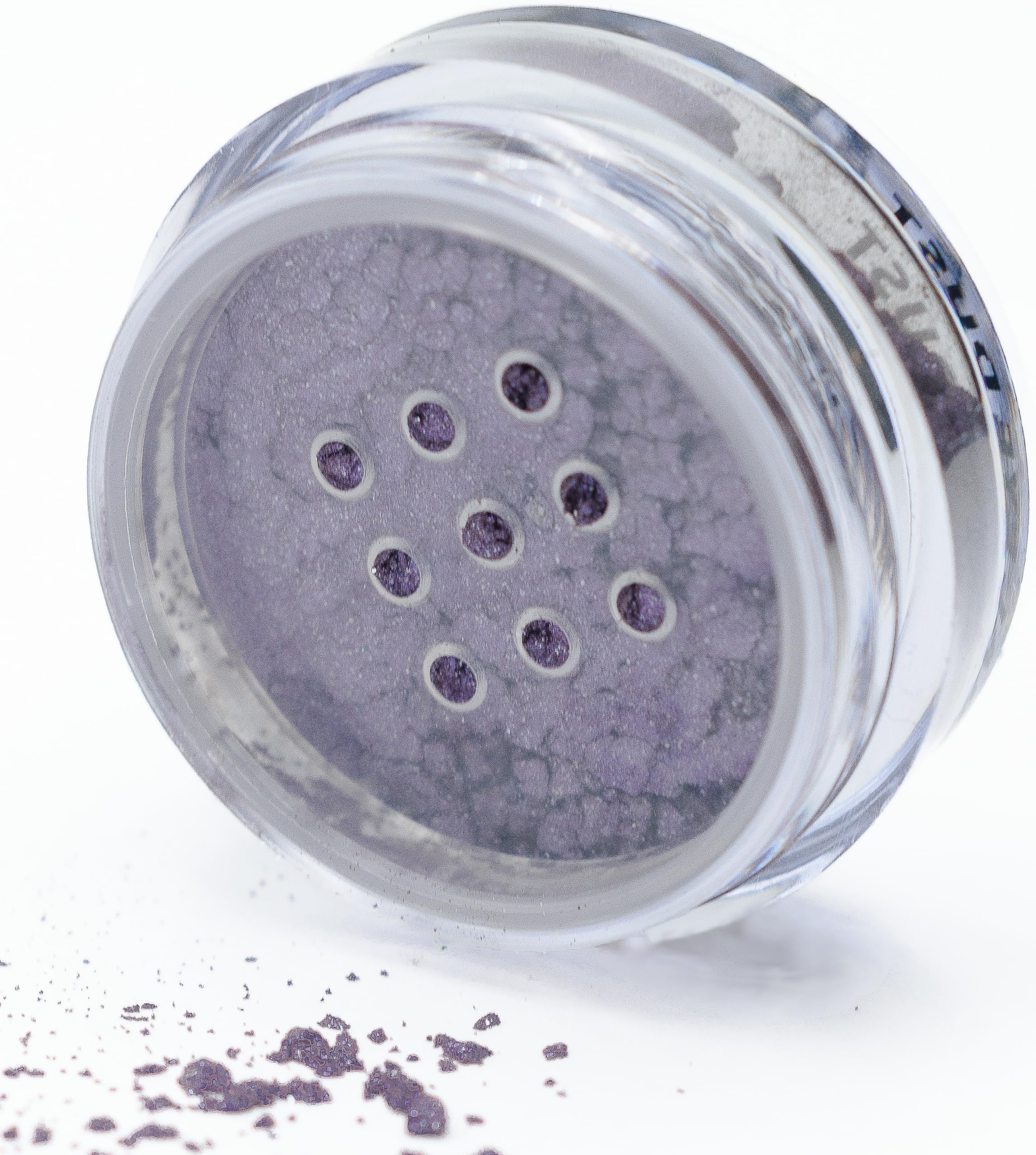 Pure Ziva Violet Storm Cool Tone Metallic Lavender Purple Single Loose Powder Eyeshadow; Vegan, Talc & Paraben Free, No Animal T