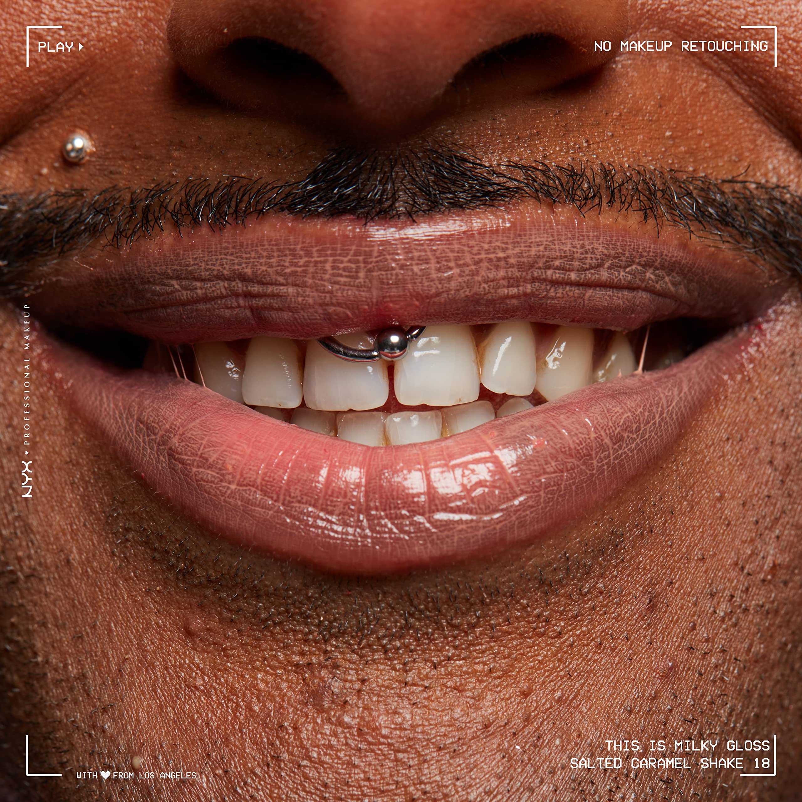 Nyx Professional Makeup This Is Milky Gloss, Lip Gloss With 12 Hour Hydration, Vegan - Salted Caramel Shake (Caramel)