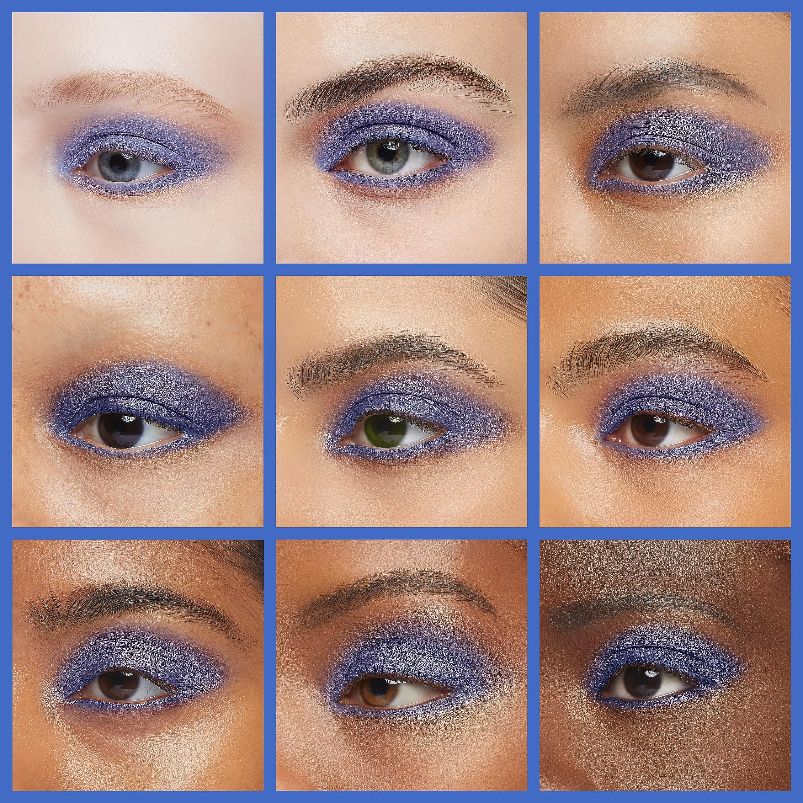 Metiplou Blue Eyeshadow Stick Eyeliner Pencil Makeup Cream Shimmer Smooth Eye Shadow Pencil Hypoallergenic Waterproof Long Lasti