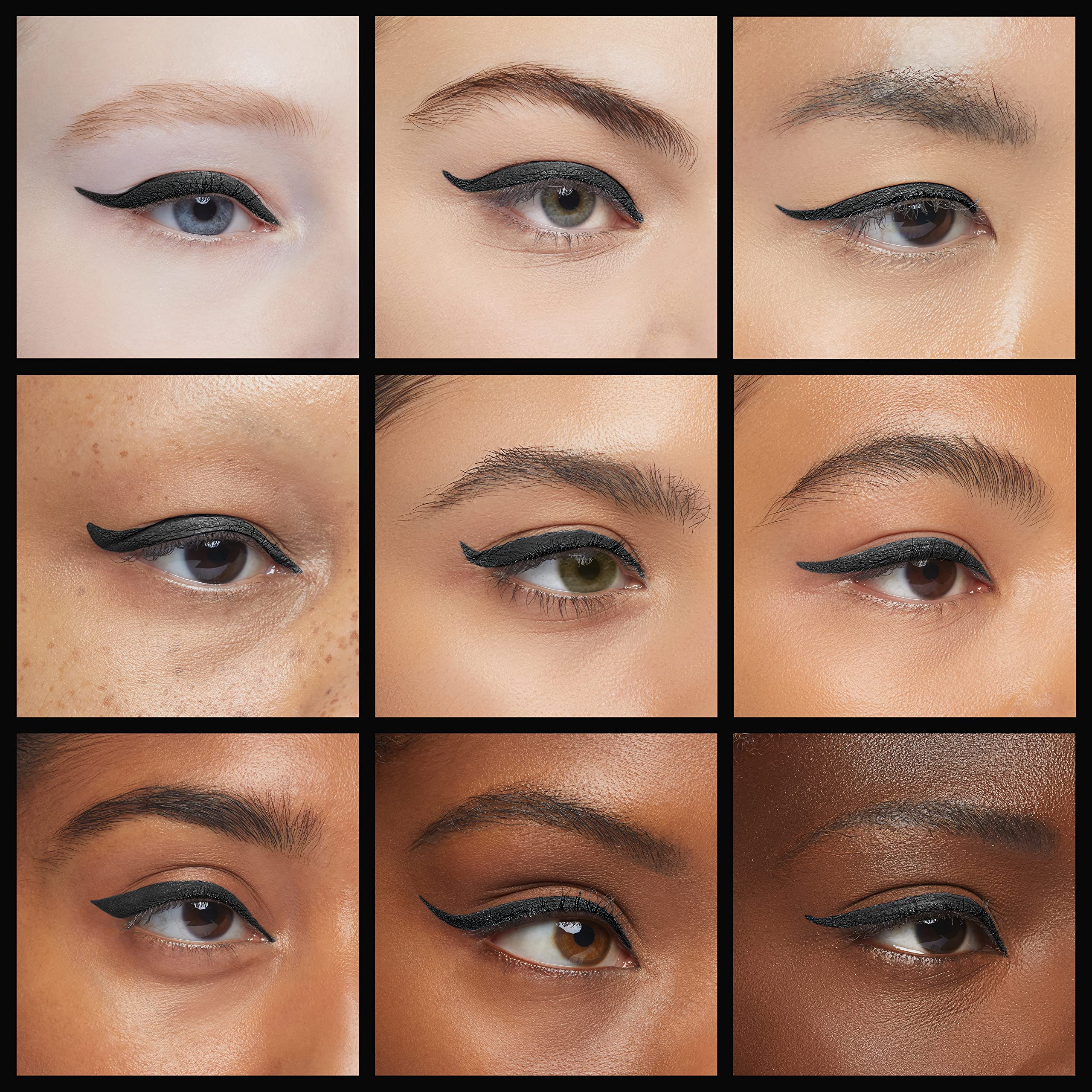 Black Radiance Bold and Sexy Liquid Eyeliner, Black, 2.4 Gram