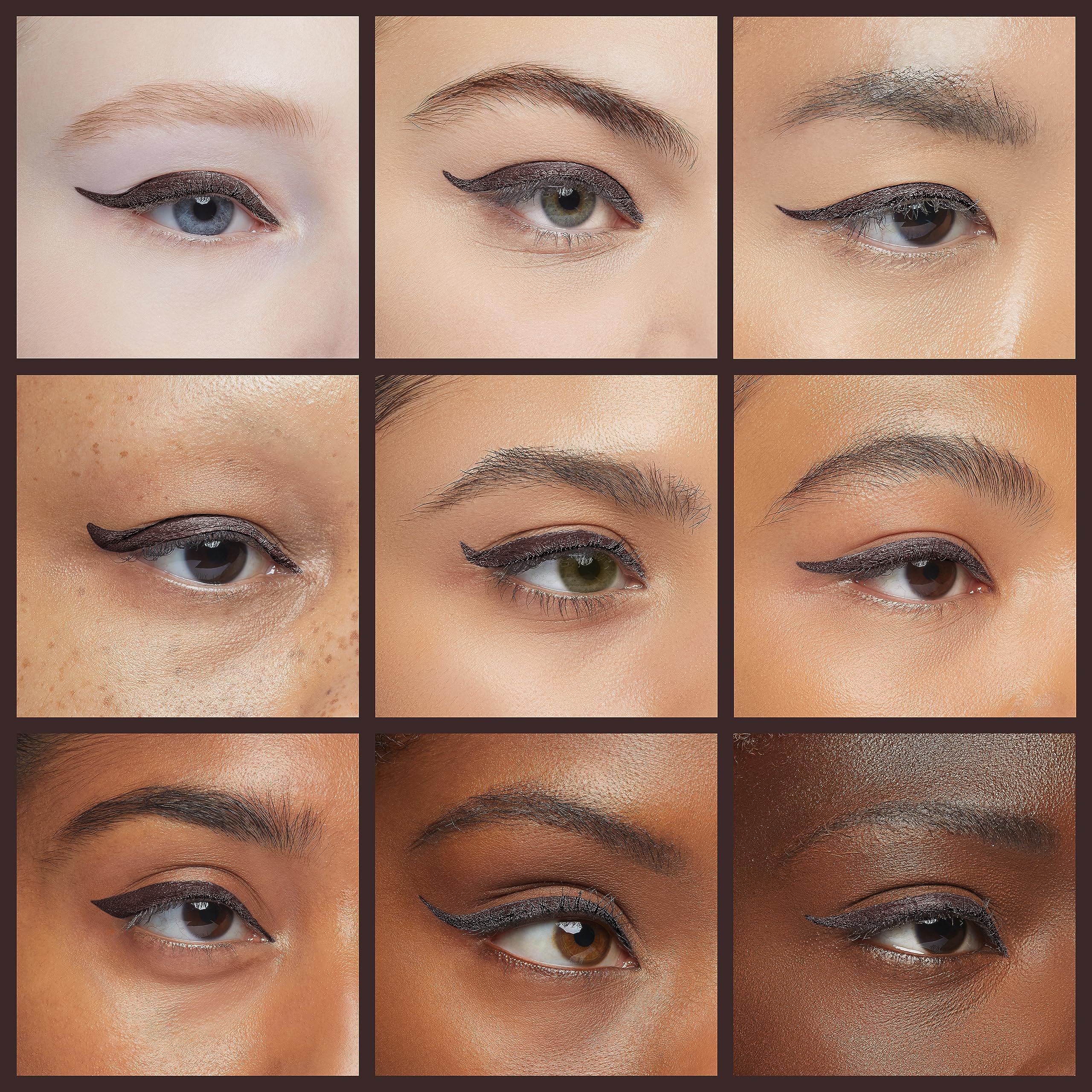 Almay Liquid Eyeliner, Waterproof And Longwearing, Hypoallergenic, Cruelty Free, -Fragrance Free, Ophthalmologist Tested, 222 Br