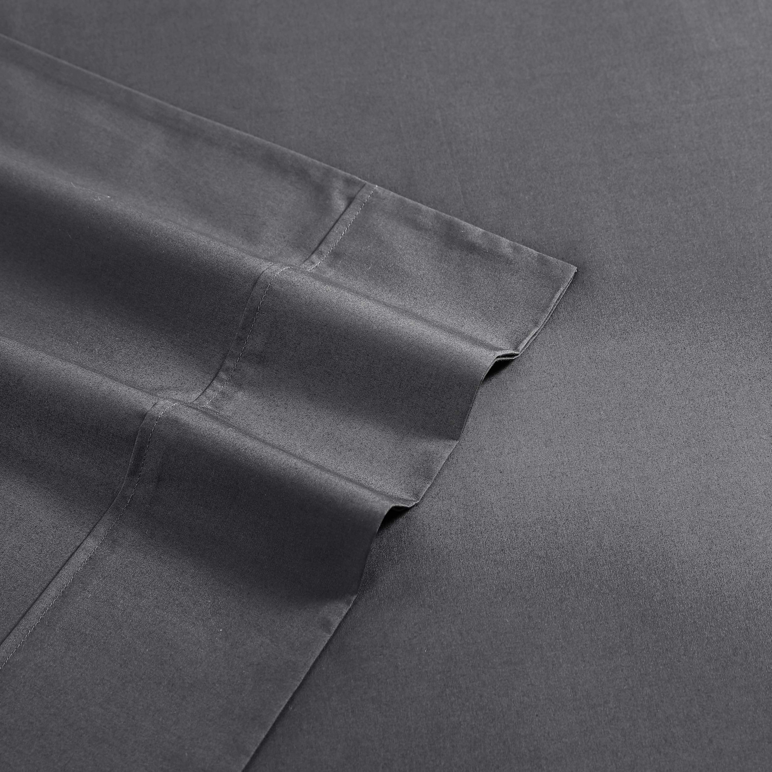 Nautica - King Sheet Set, cotton Percale Bedding Set, crisp  cool, Lightweight  Breathable (Whale grey, King)