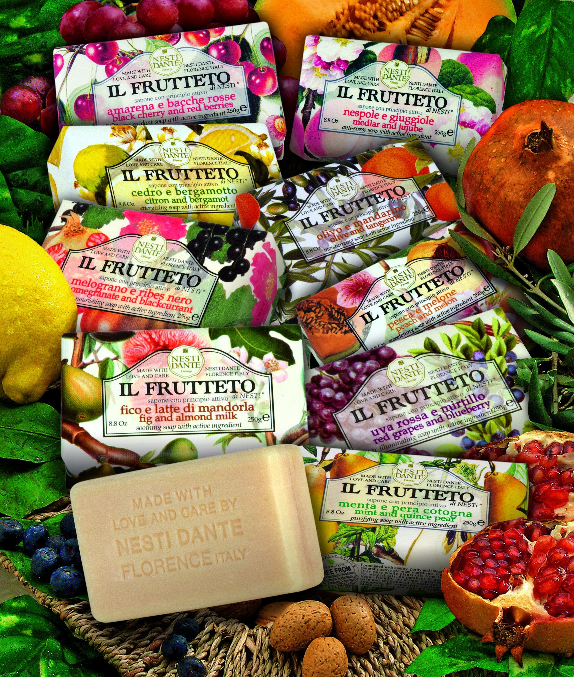 Nesti Dante Il Frutteto Anti-Stress Soap - Medlar & Jujube 250g/8.8oz