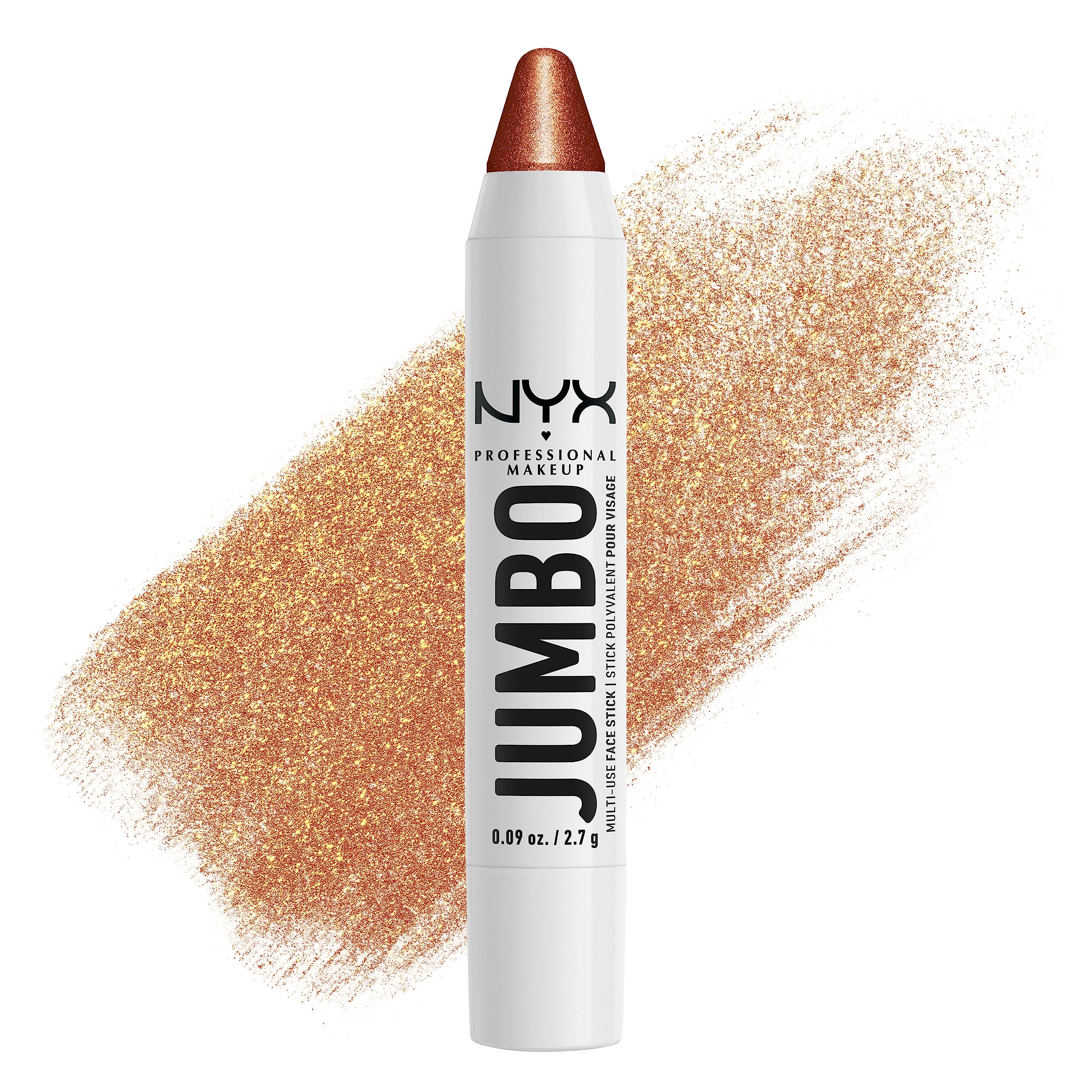 NYX PROFESSIONAL MAKEUP, Jumbo Multi-Use Face Highlighter Stick - Flan