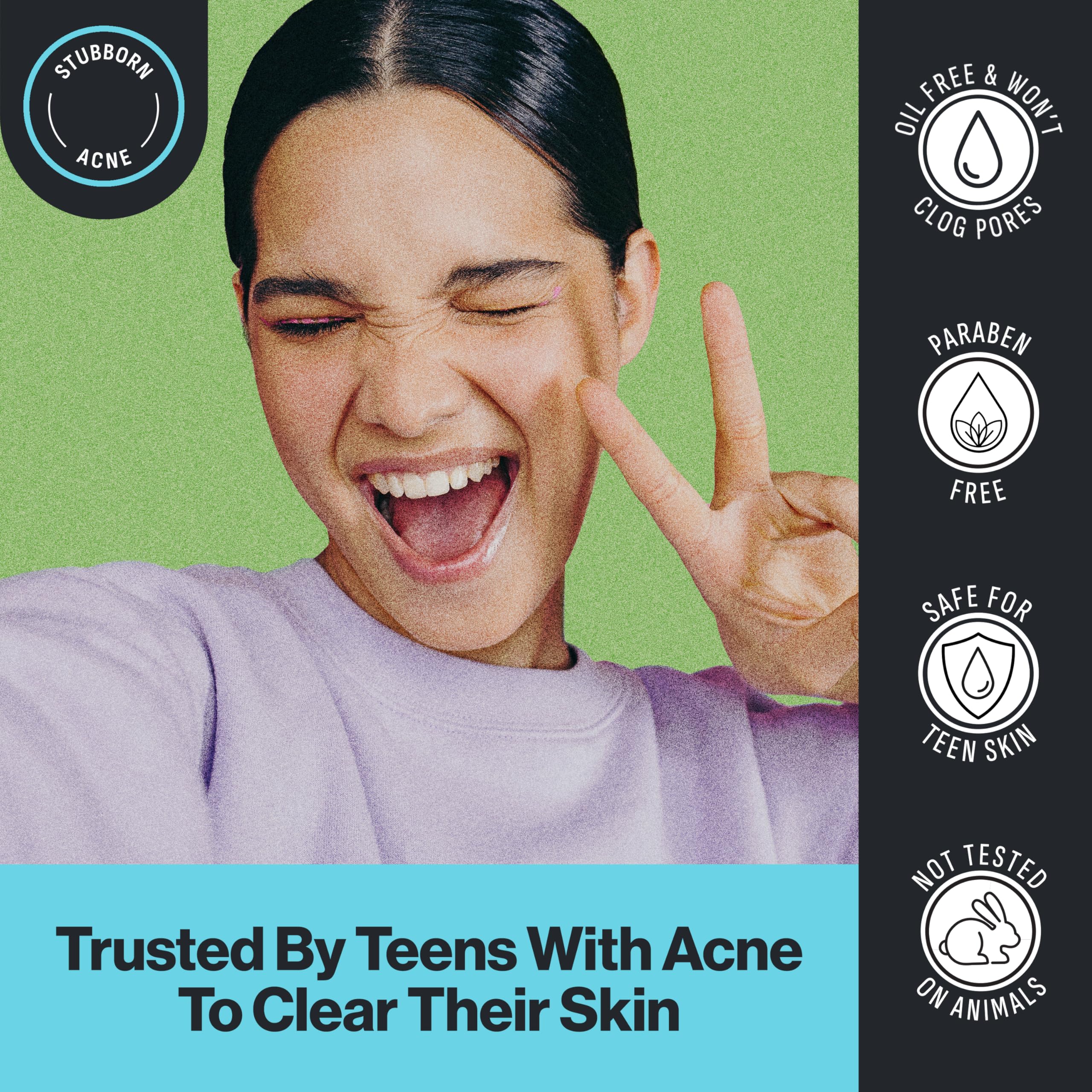 Oxy Deep Pore Acne Facial Cleansing Pads, Maximum Strength 2% Salicylic Acid Stubborn Acne Treatment, Fights Breakouts, Exfoliat
