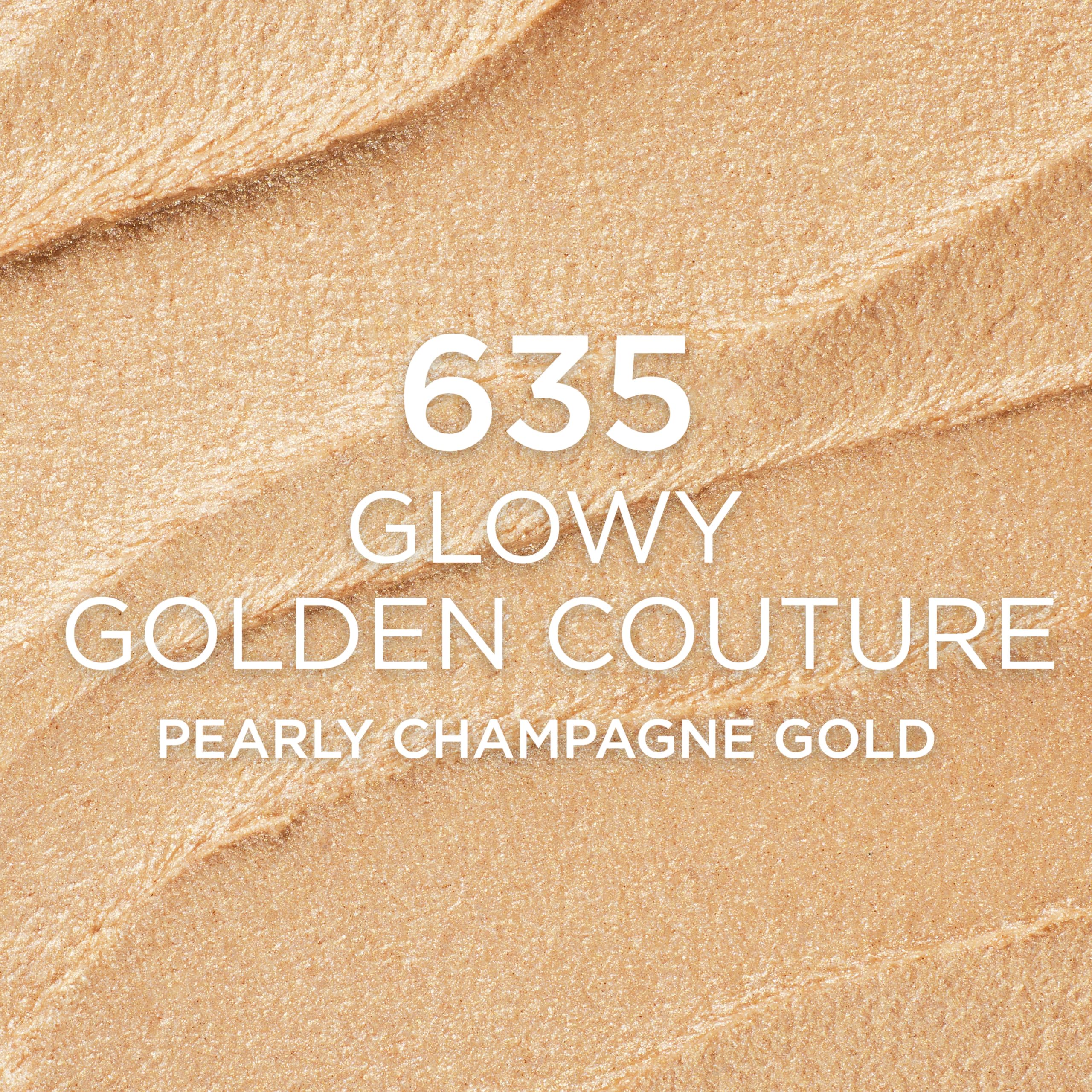 LOr  al Paris True Match Lumi Le Glow Highlighter Stick, Luminous, Satin, Glowy Highlighter for Face and Body, 635 Golden Coutur
