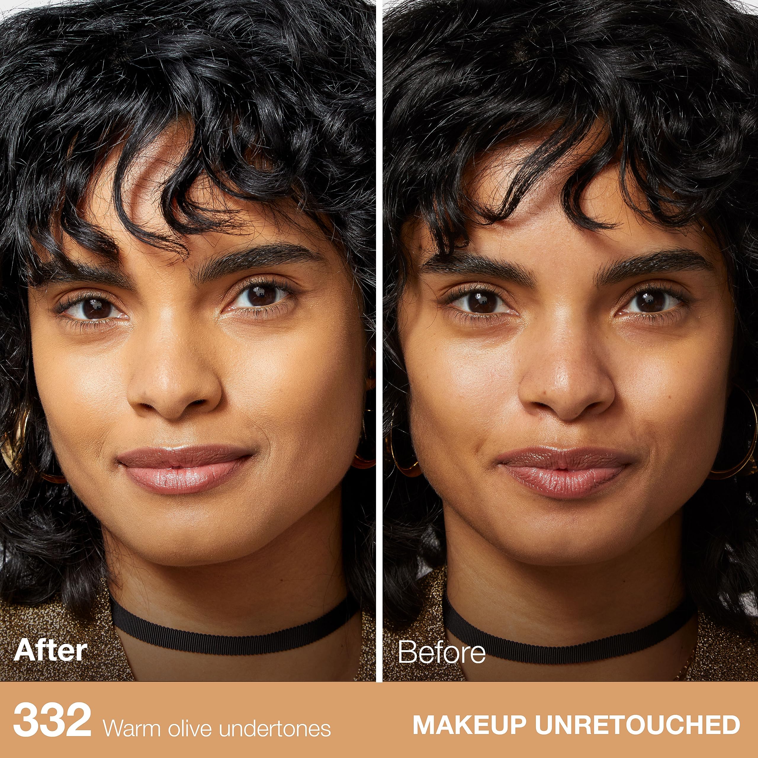 Maybelline Fit Me Matte + Poreless Liquid Oil-Free Foundation Makeup, Golden Caramel, 1 Count (Packaging May Vary)