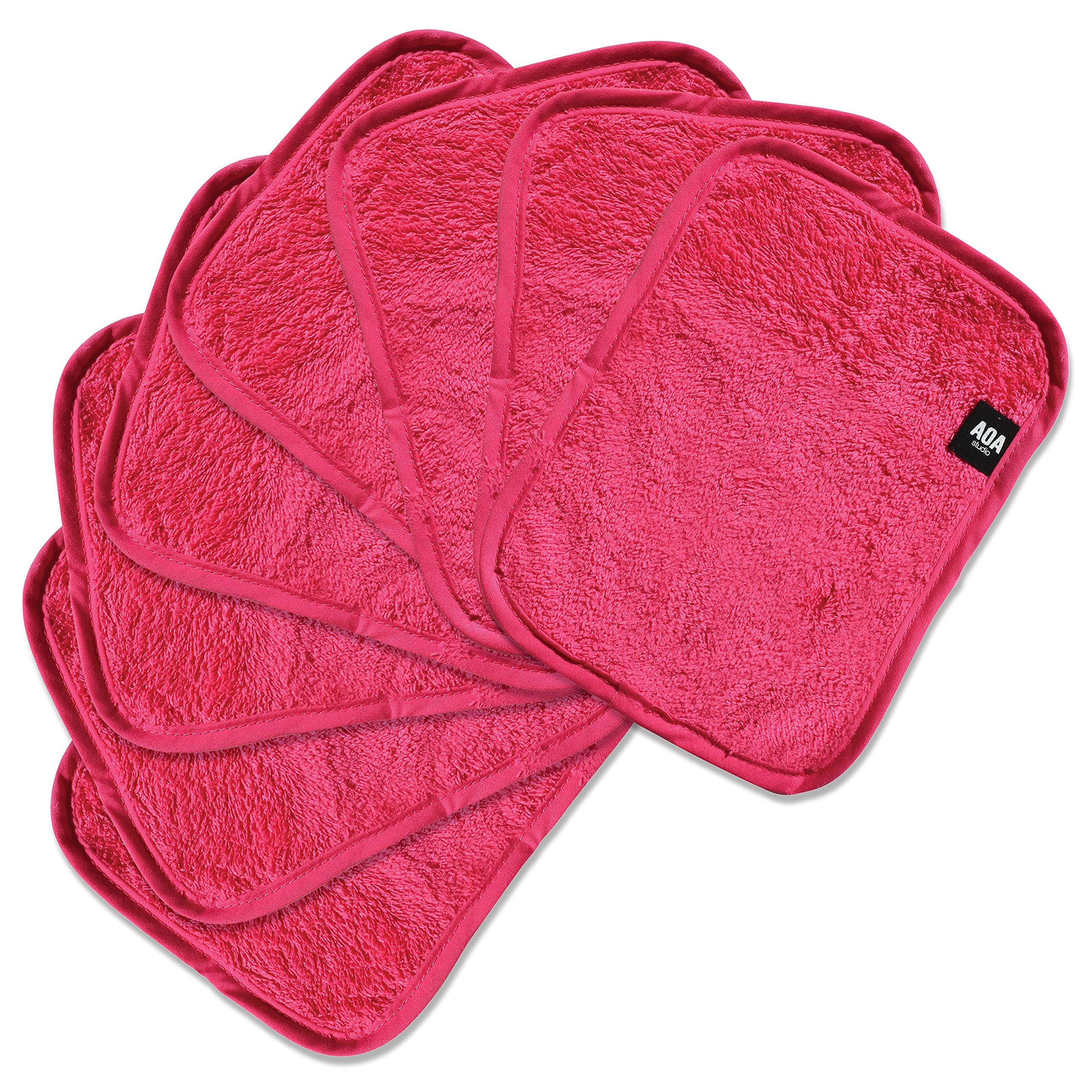 Aoa Studio Microfiber Face Cloth Makeup Erase Remover Face Towels Reusable Microfiber Cleansing Towel Remove Makeup With Water7.