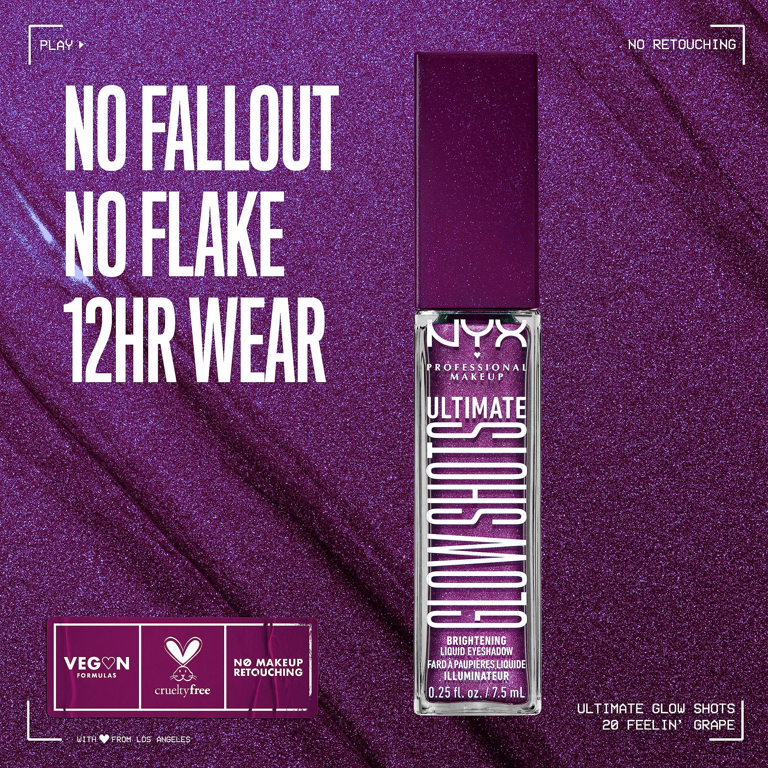 NYX PROFESSIONAL MAKEUP, Ultimate Glowshots Vivid Rich - Feelin' Grape