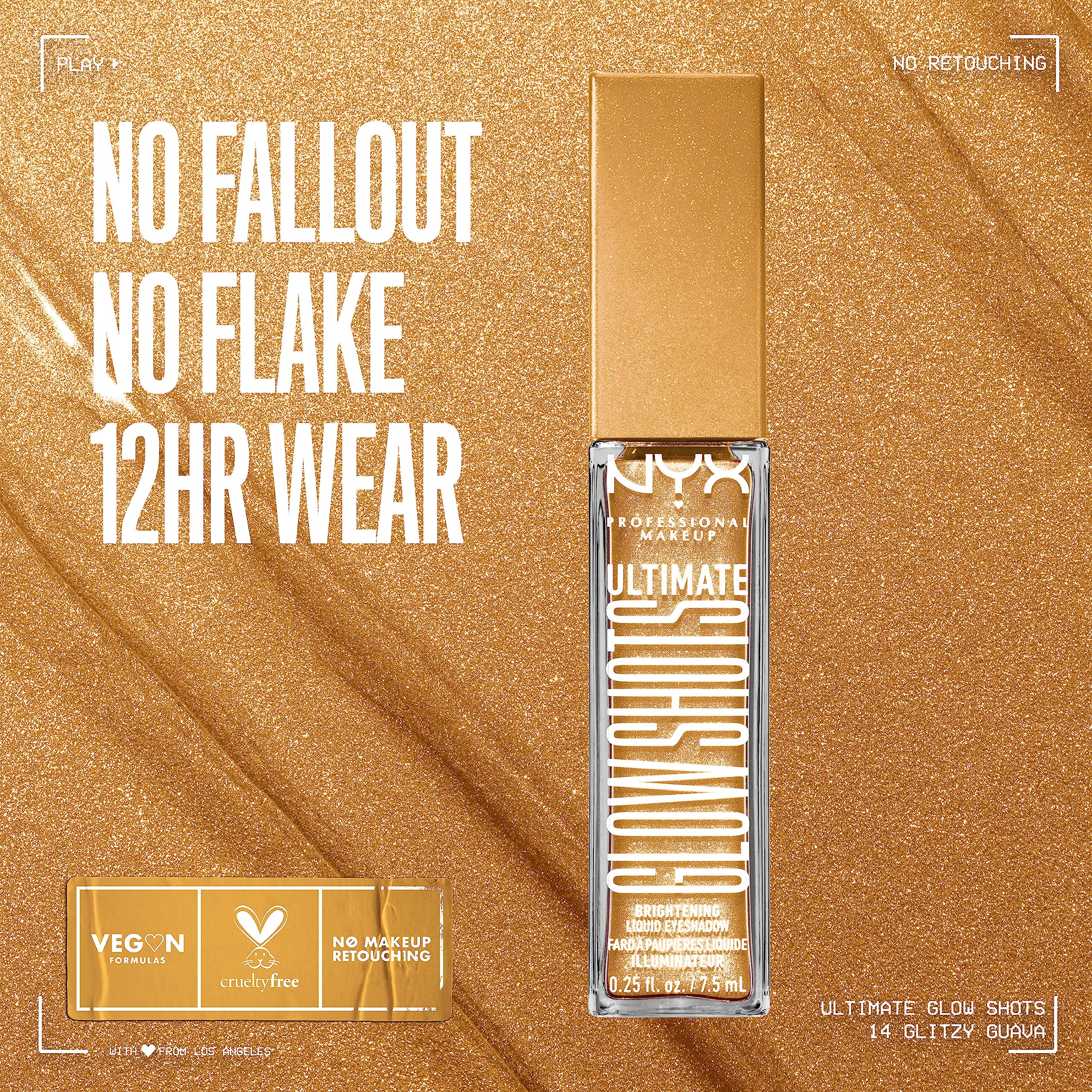 NYX PROFESSIONAL MAKEUP, Ultimate Glowshots Vivid Rich - Glitzy Guava