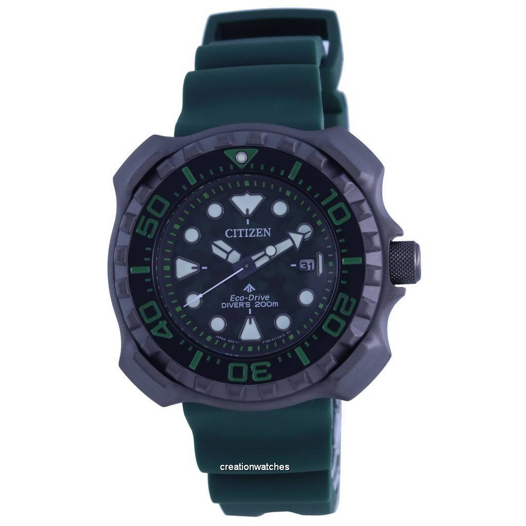 Citizen Promaster Polyurethane Strap EcoDrive Bn022806W 200M MenS Watch