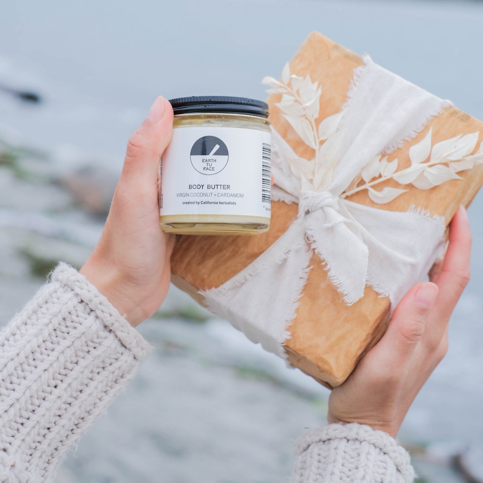 Body Butter + Mother of Pearl Spoon