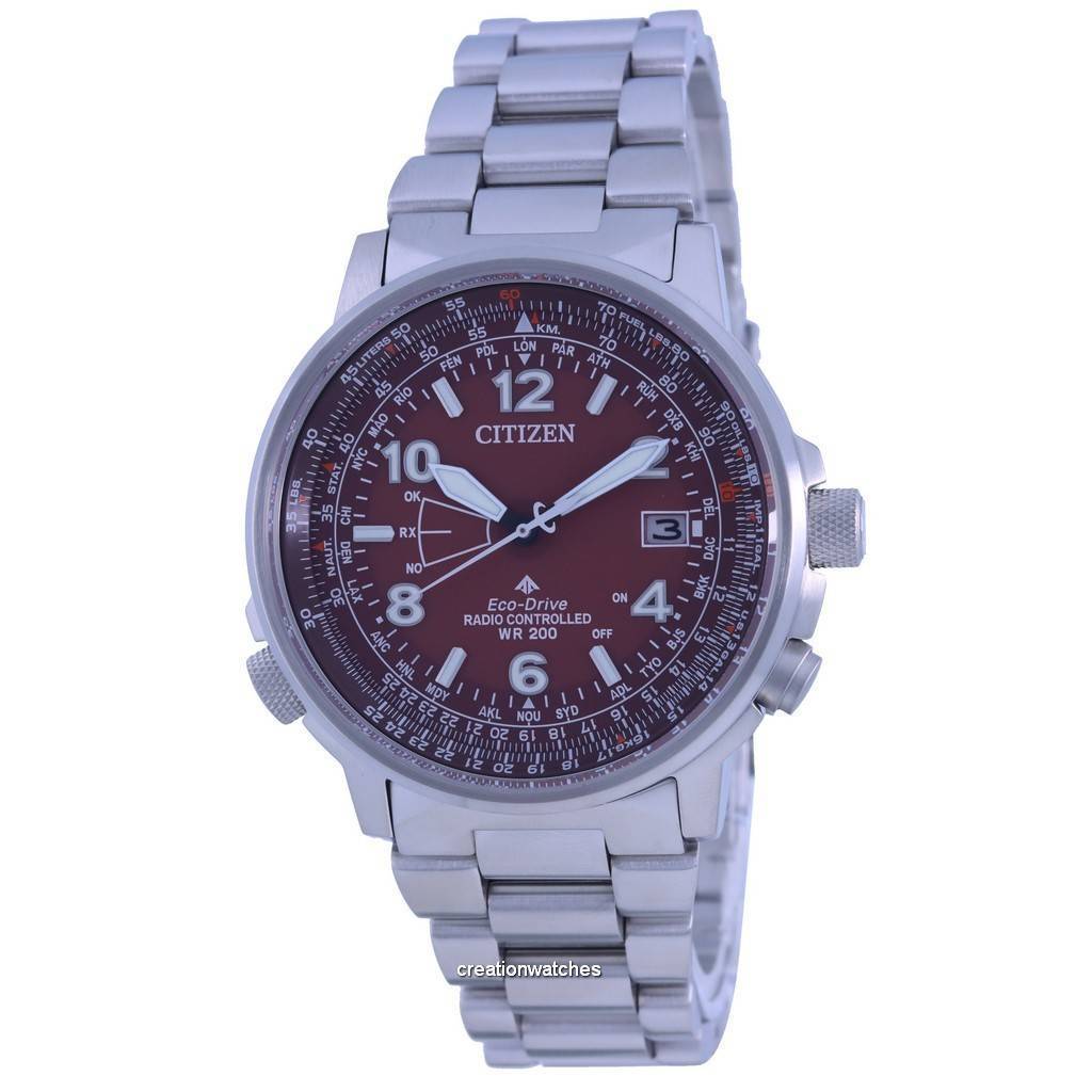 Citizen Promaster Sky RadioControlled EcoDrive Cb024185X 200M MenS Watch