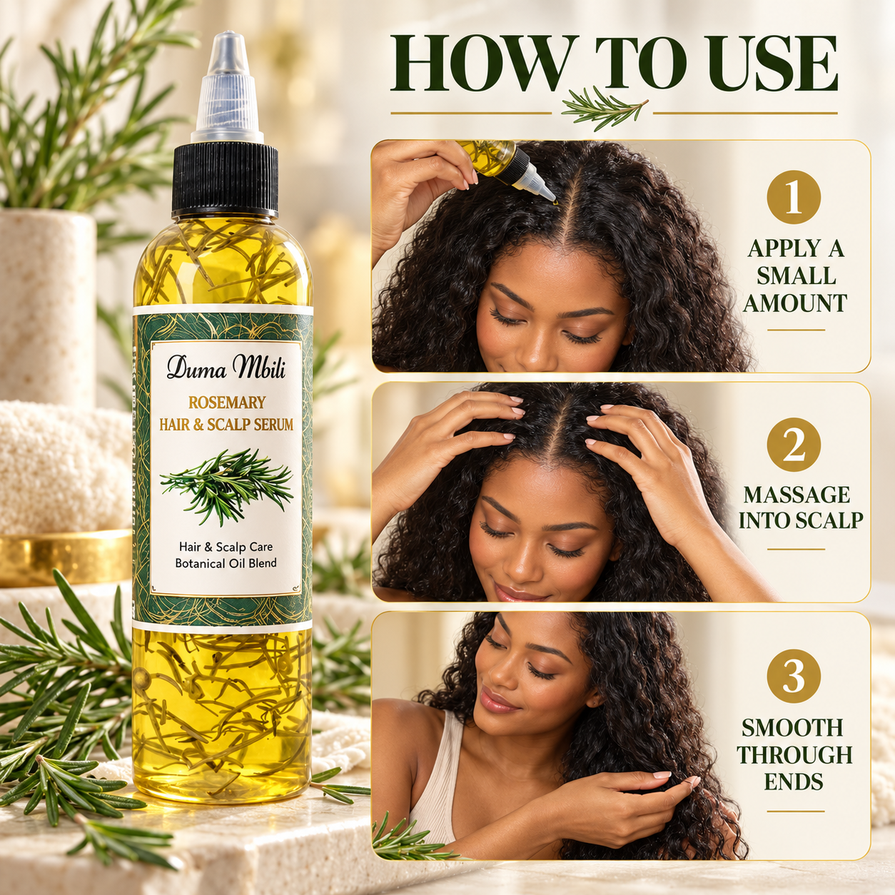Rosemary Hair & Scalp Serum