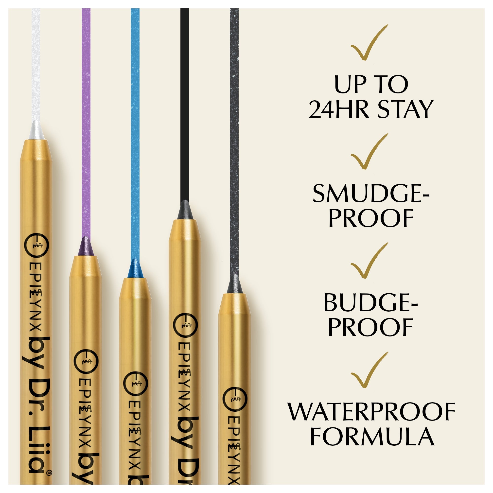 Gluten-Free Vegan Kajal Eyeliner Pen – Nut-Free & Smudge-Resistant for Sensitive Eyes