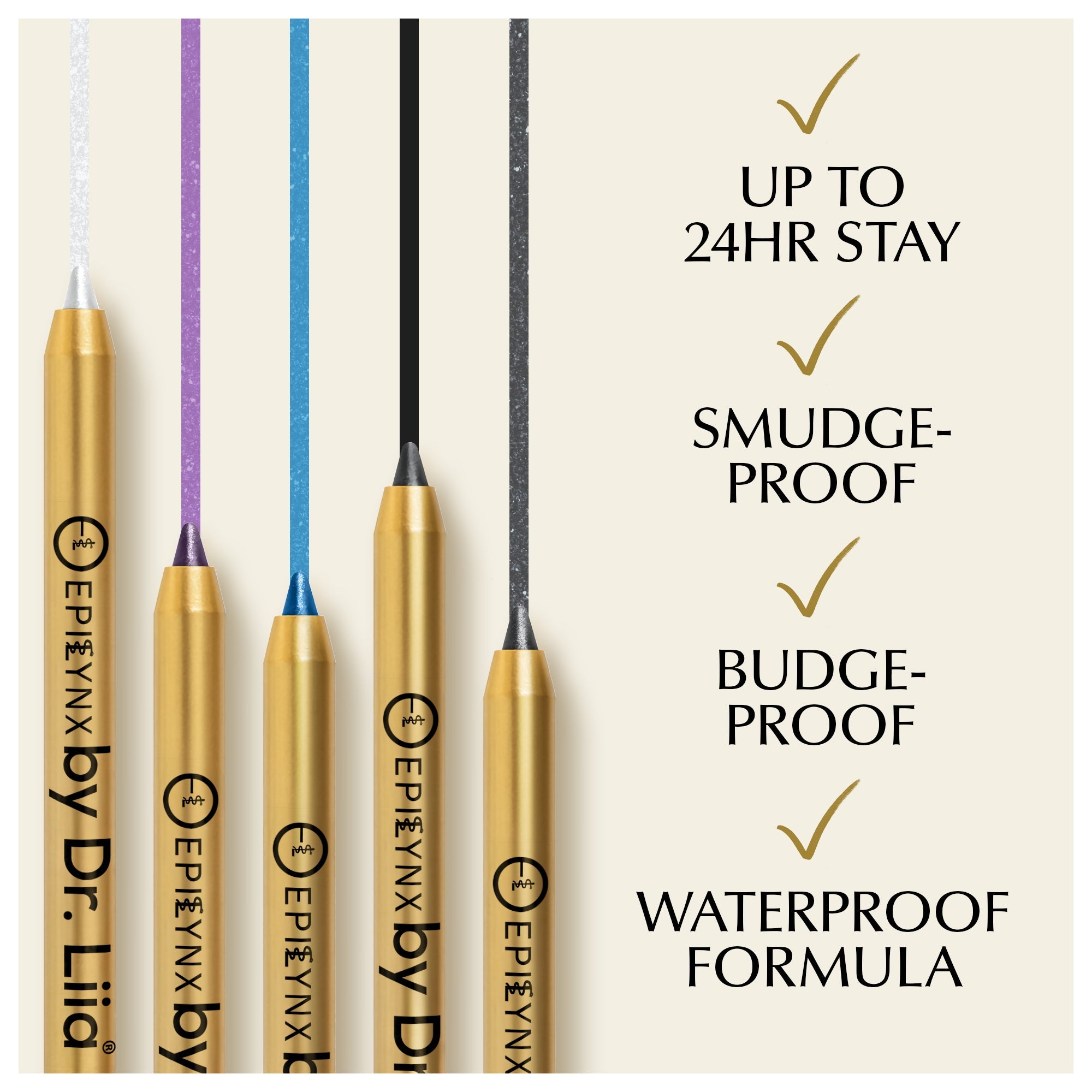Gluten-Free Vegan Kajal Eyeliner Pen – Nut-Free & Smudge-Resistant for Sensitive Eyes