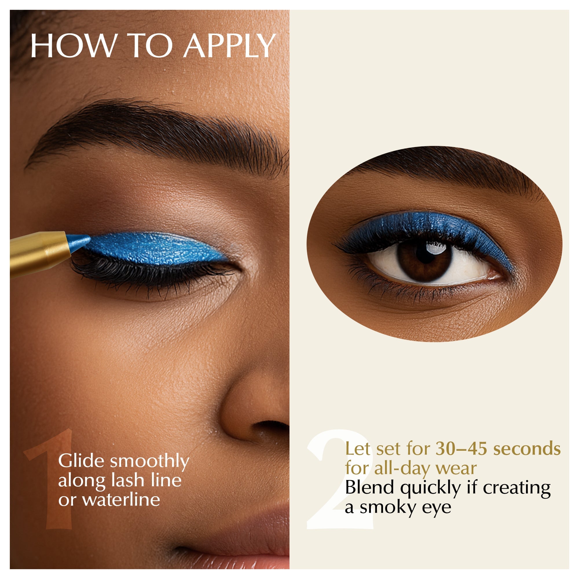 Gluten-Free Vegan Kajal Eyeliner Pen – Nut-Free & Smudge-Resistant for Sensitive Eyes