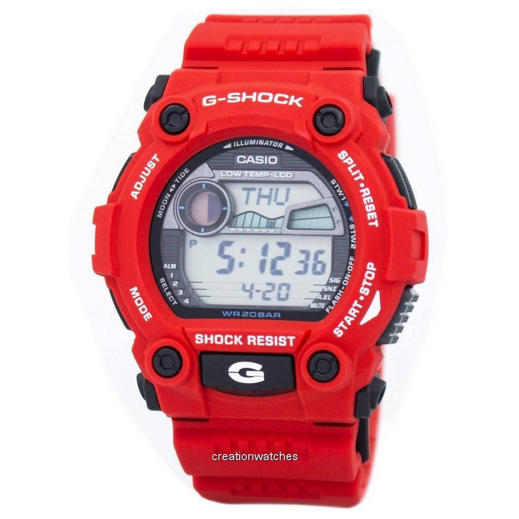Casio GShock GRescue Moon Tide G7900A4C G7900A4C MenS Watch