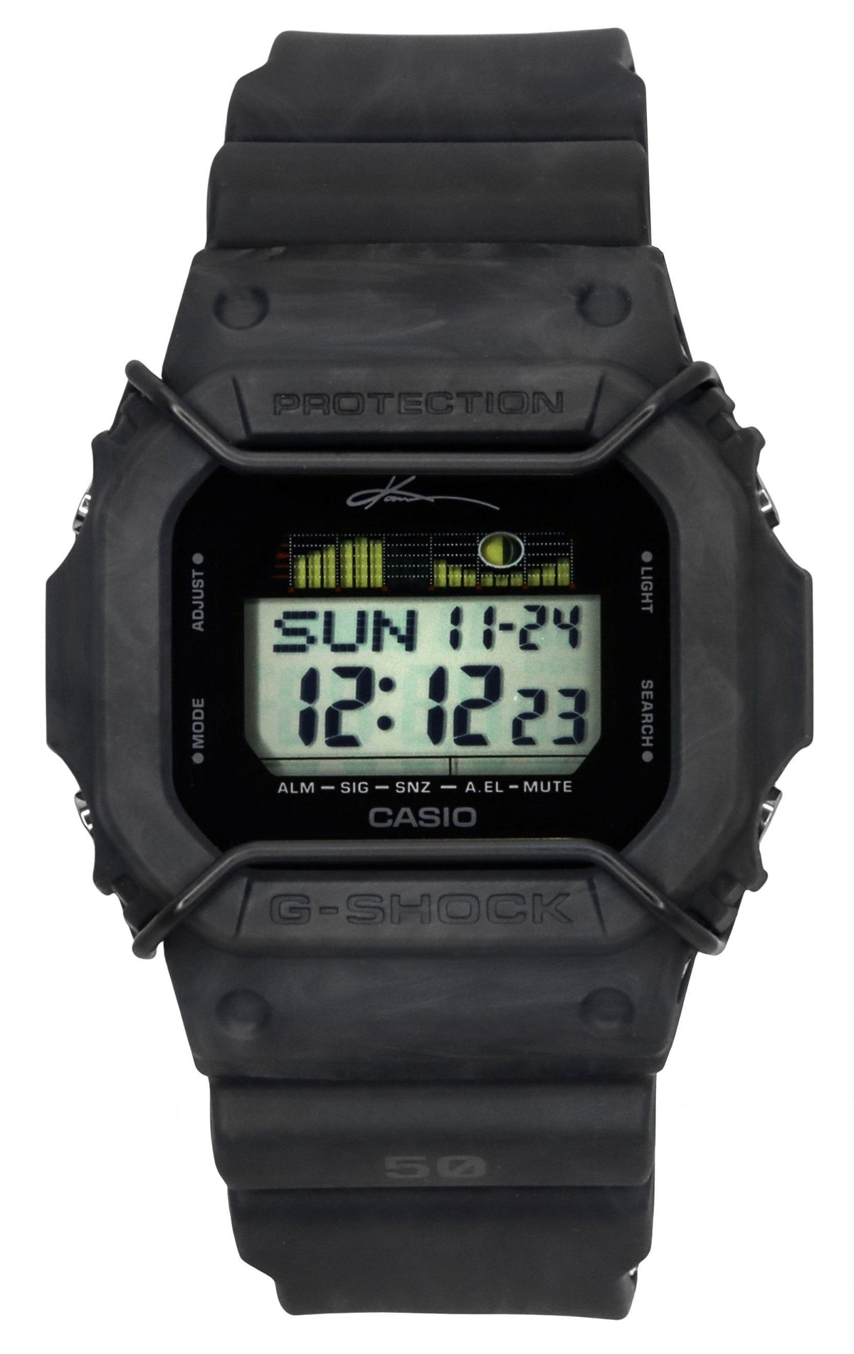 Casio G-Shock Digital International Pro Surfer Kanoa Igarashis Third Signature Quartz GLX-5600KB-1 200M Men's Watch