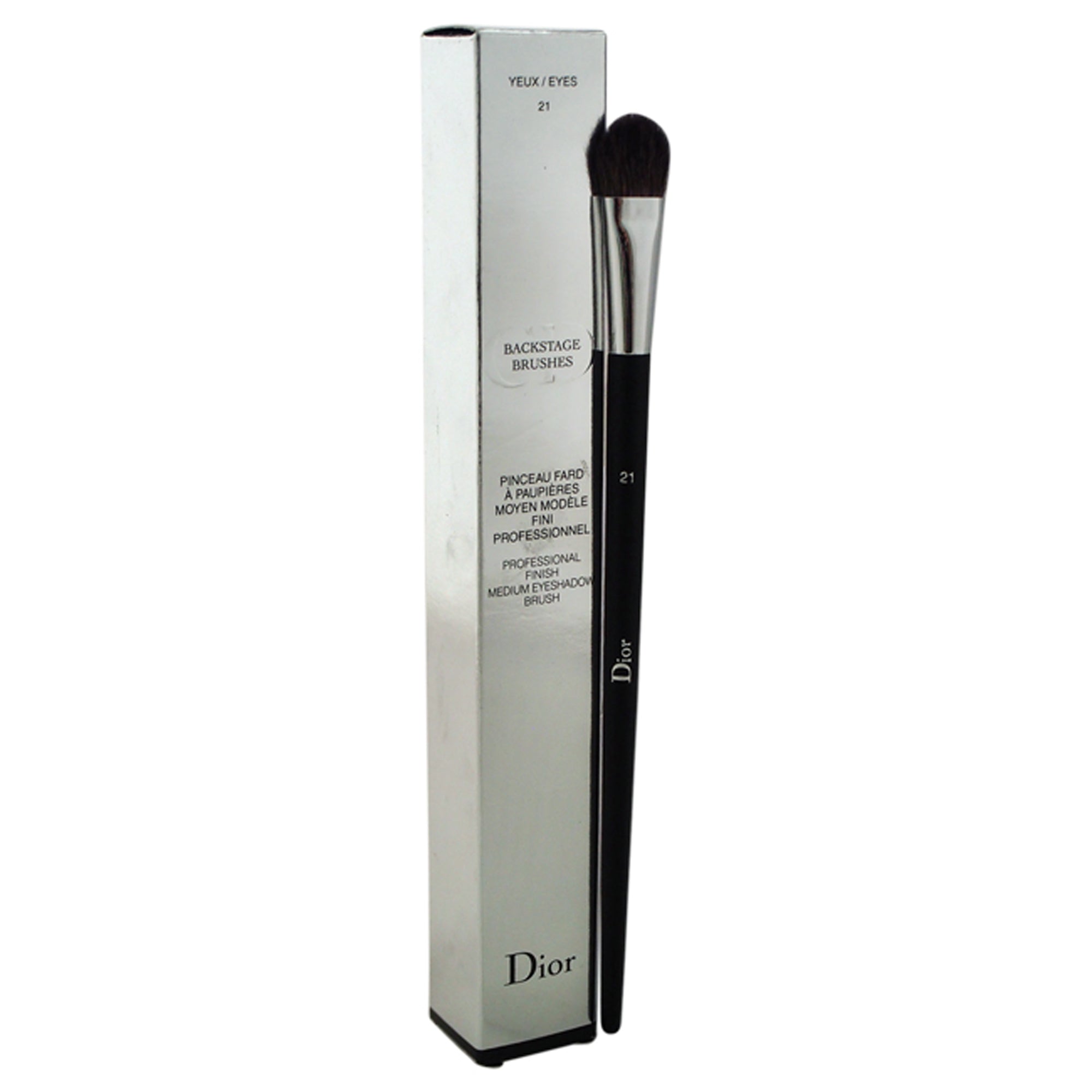 Backstage Brushes Professional Finish Medium Eyeshadow Brush - # 21 By Christian Dior For Women - 1 Pc Brush