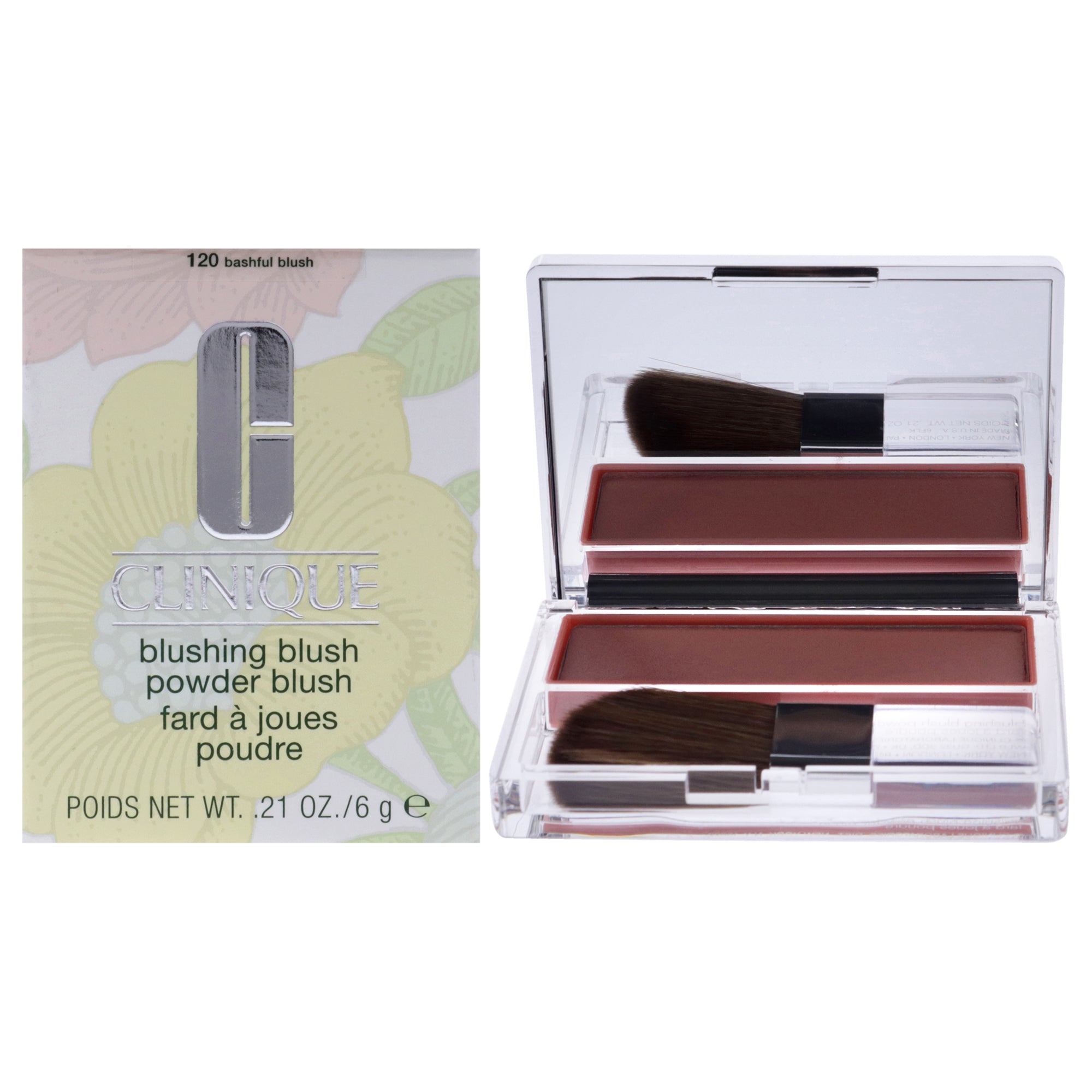 Blushing Blush Powder Blush  120 Bashful Blush by Clinique for Women  0.21 oz Blush