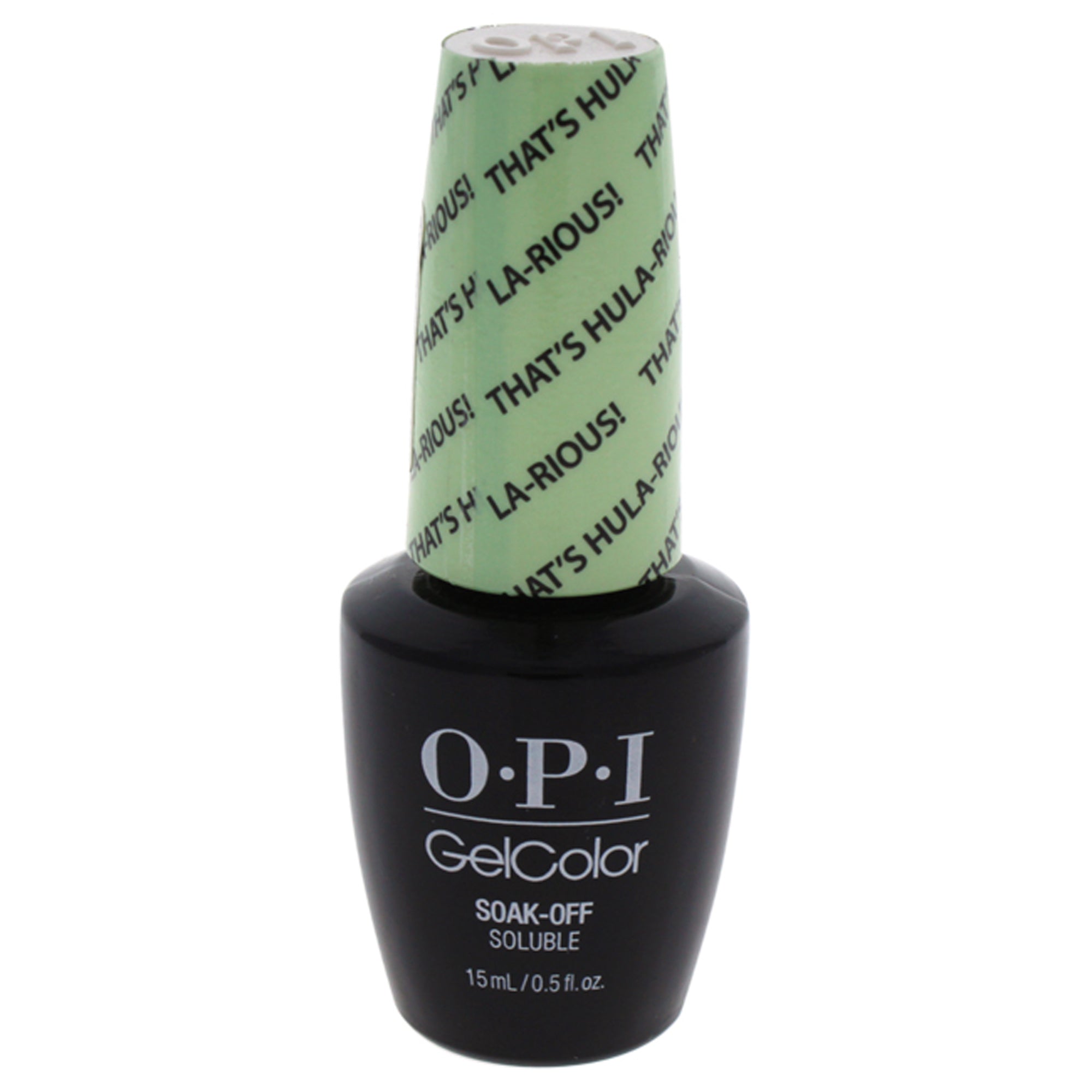 GelColor SoakOff Gel Lacquer  H65 Thats HulaRious! by OPI for Women  0.5 oz Nail Polish