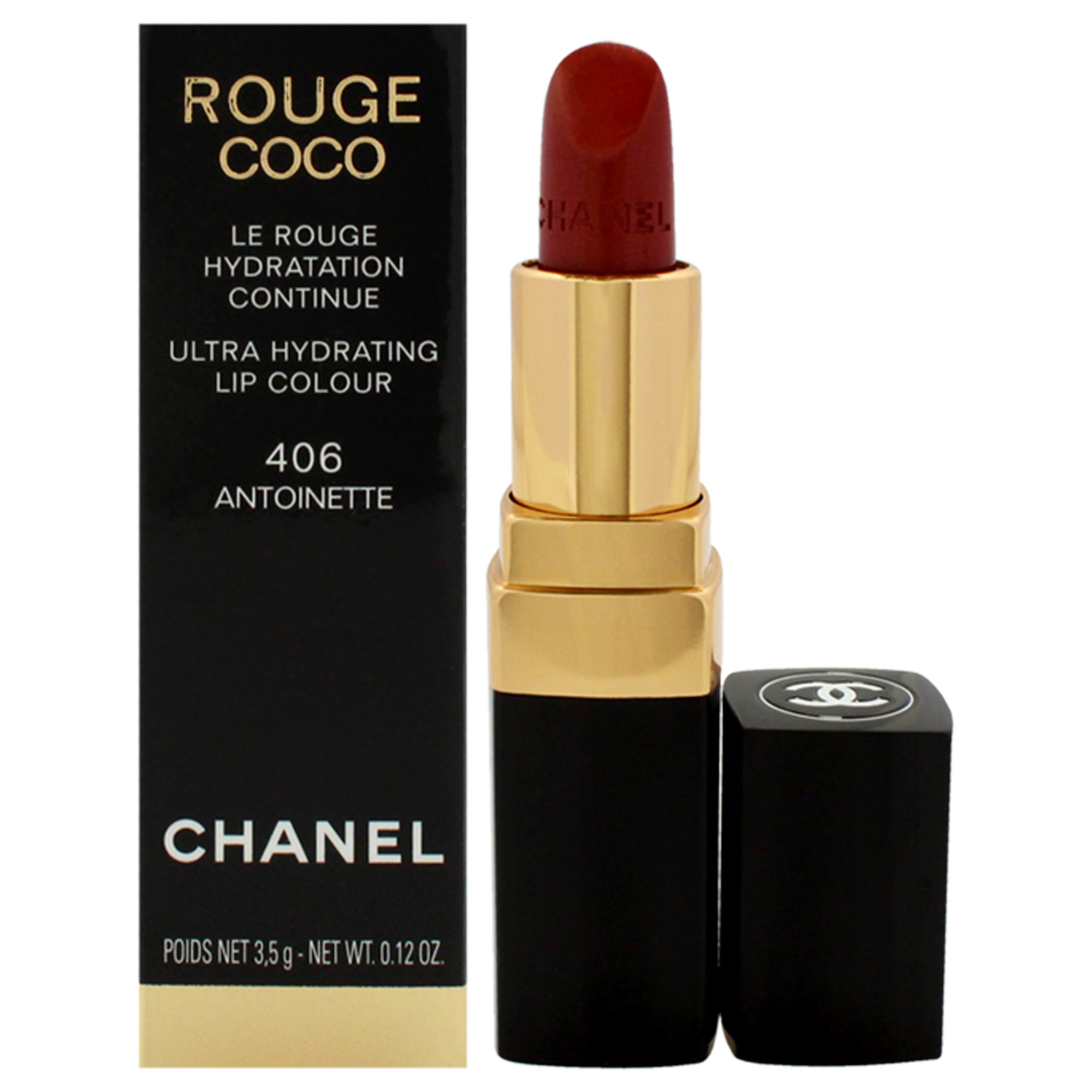 Rouge Coco Shine Hydrating Sheer Lipshine - 406 Antoinette By Chanel For Women - 0.11 Oz Lipstick